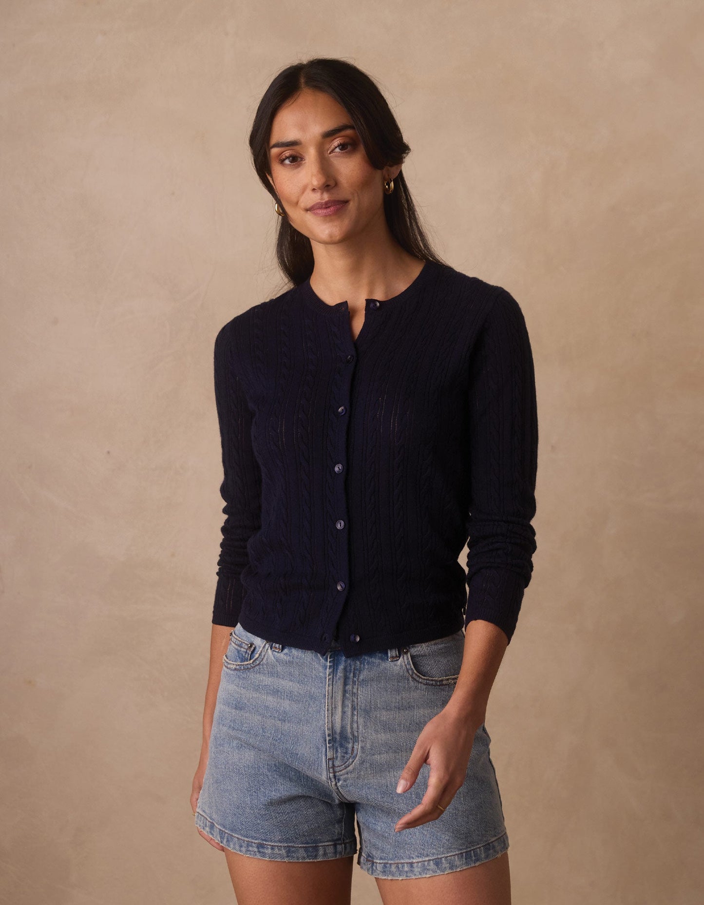 The Normal Brand Ravello Fine Gauge Cardigan
