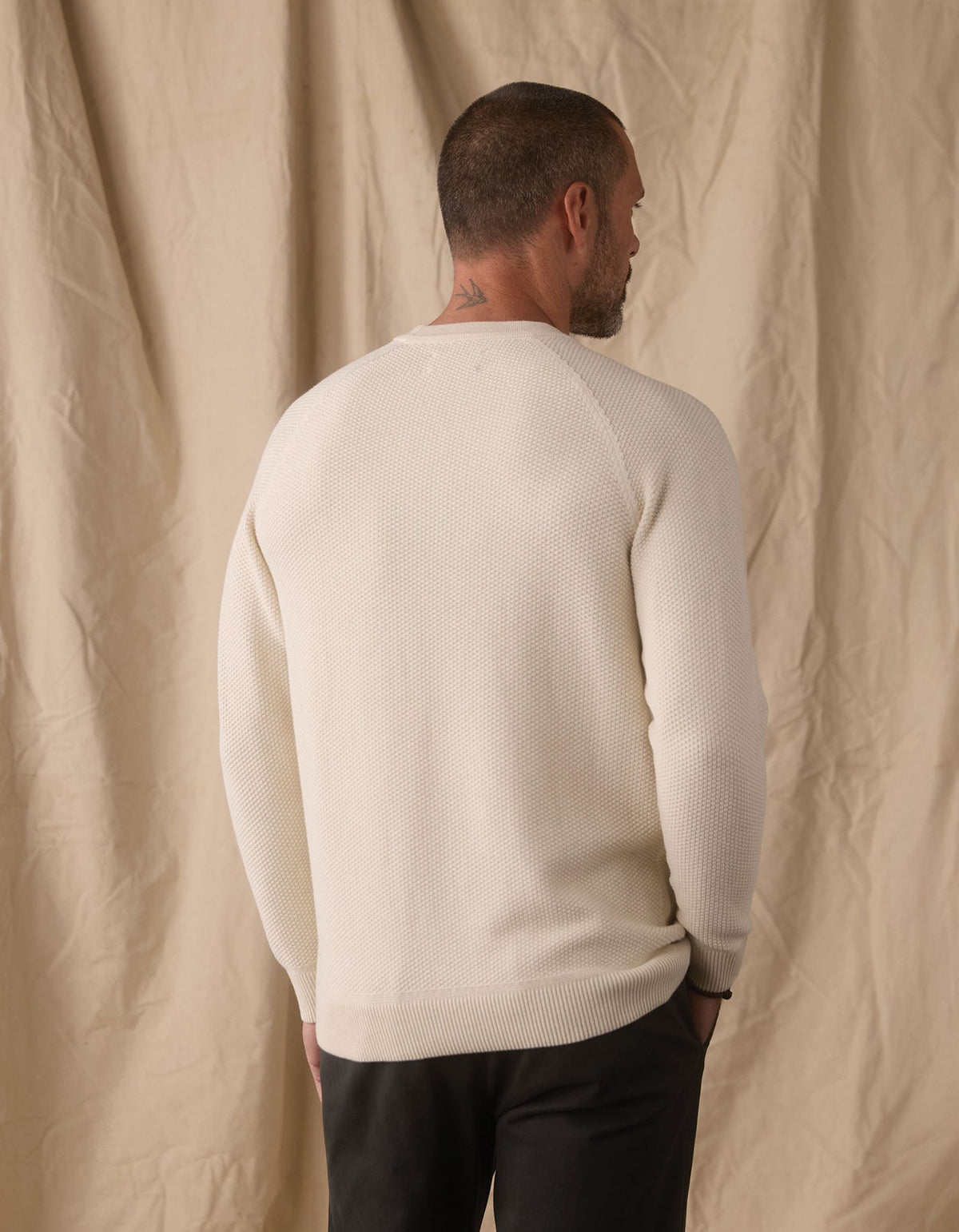 The Normal Brand Coolmax textured Crewneck