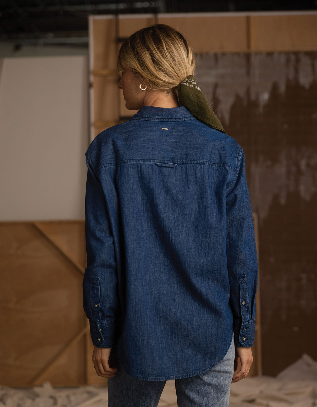 The Normal Brand Women's Cotton Denim Overshirt