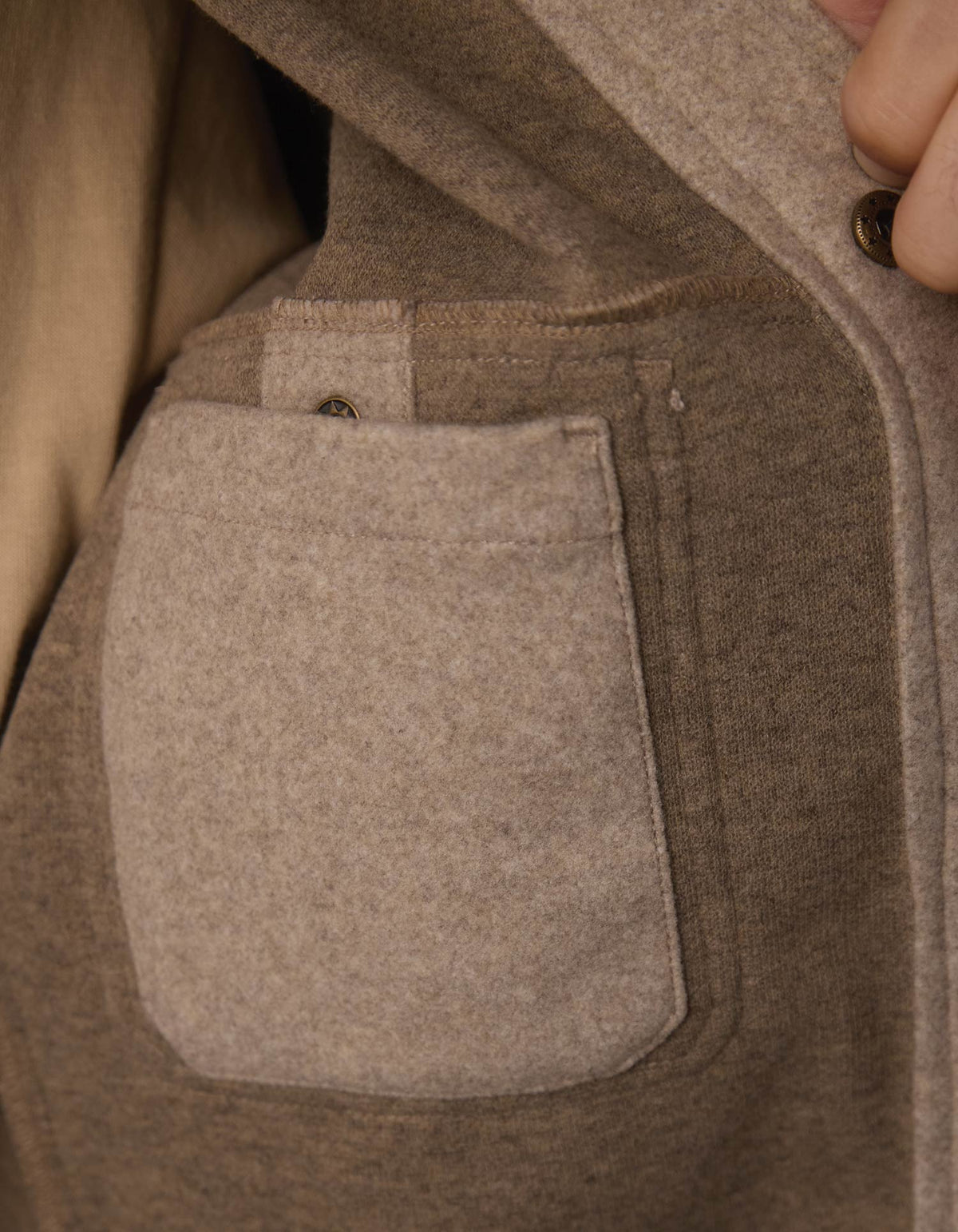 The Normal Brand Men's Felted Comfort Knit Jacket