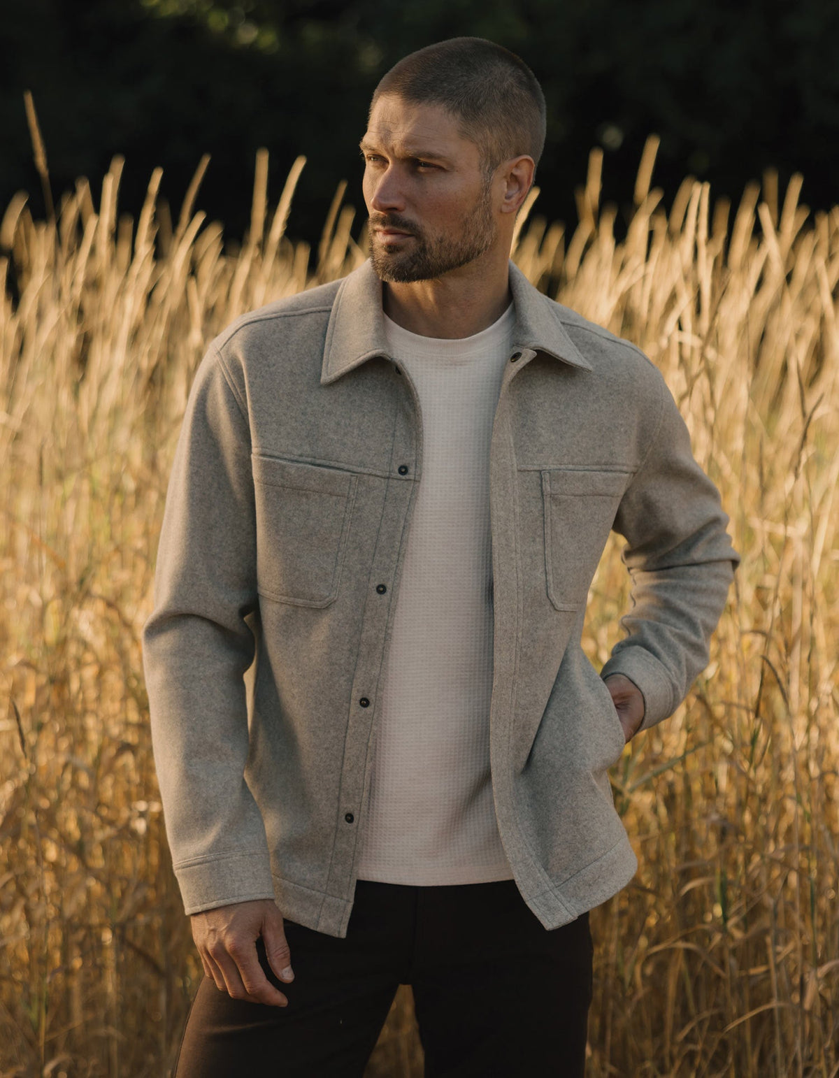 The Normal Brand Men's Felted Comfort Knit Jacket