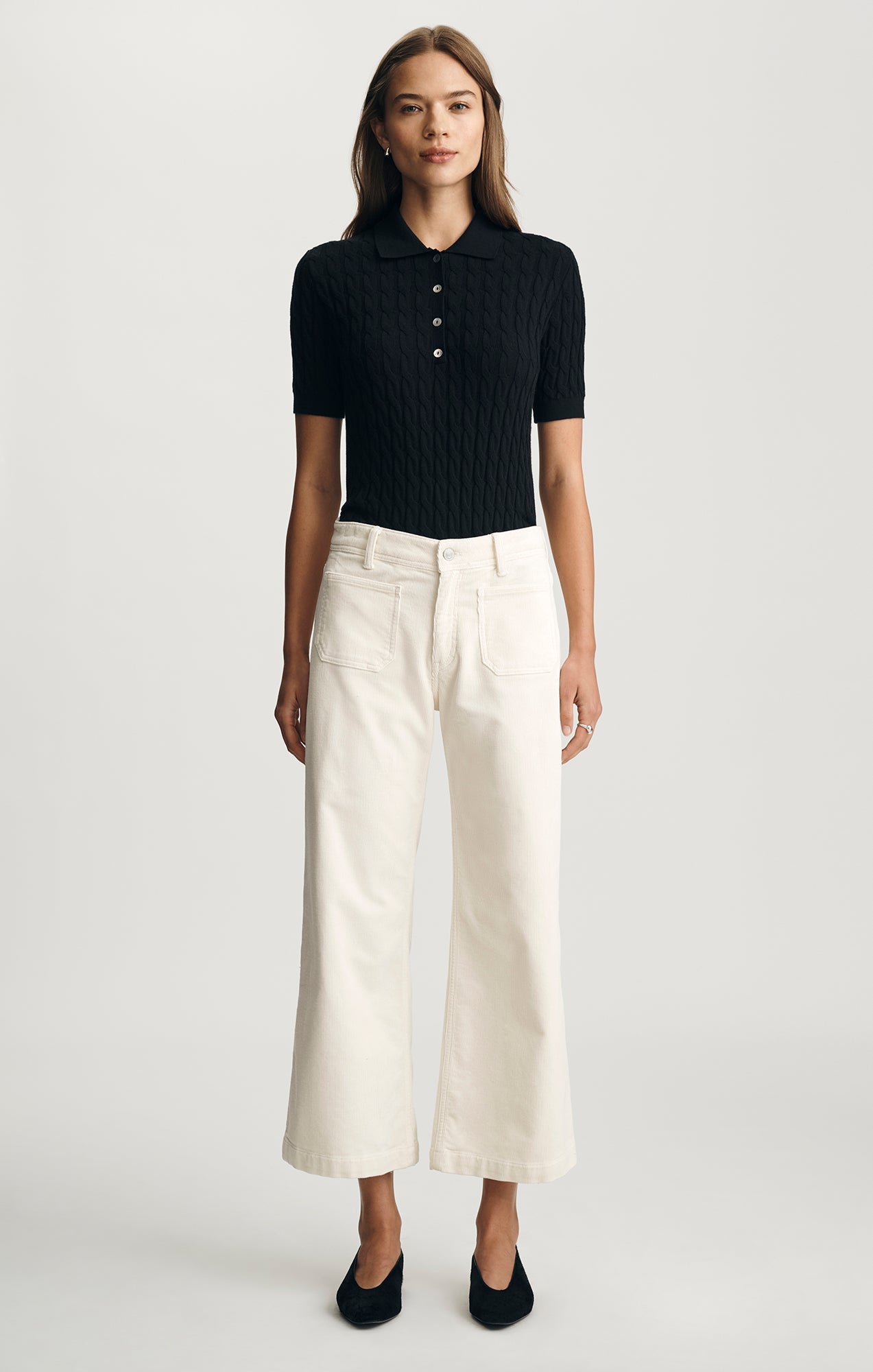 Mavi Women's Paloma Marine Wide Leg Pants