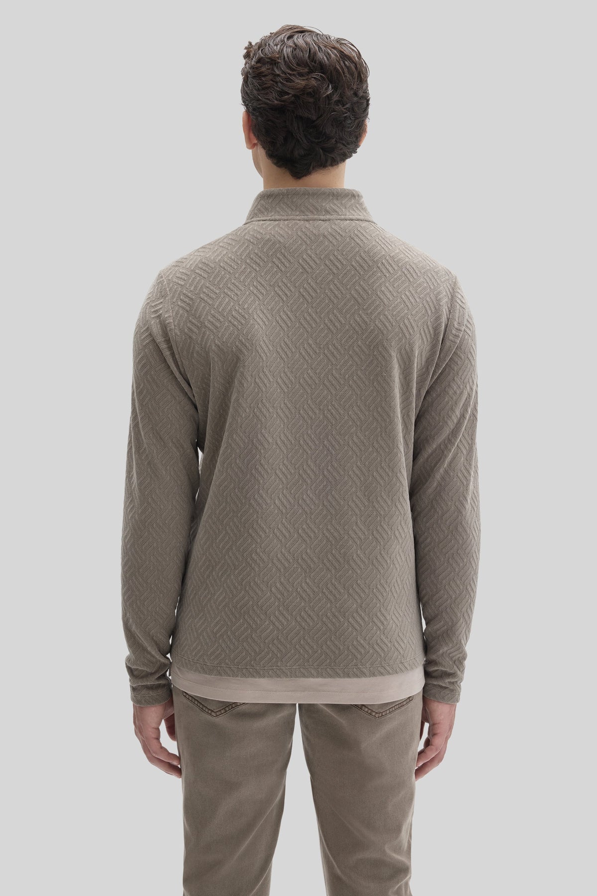 Robert Barakett Avila Long Sleeve Quarter Zip Pullover