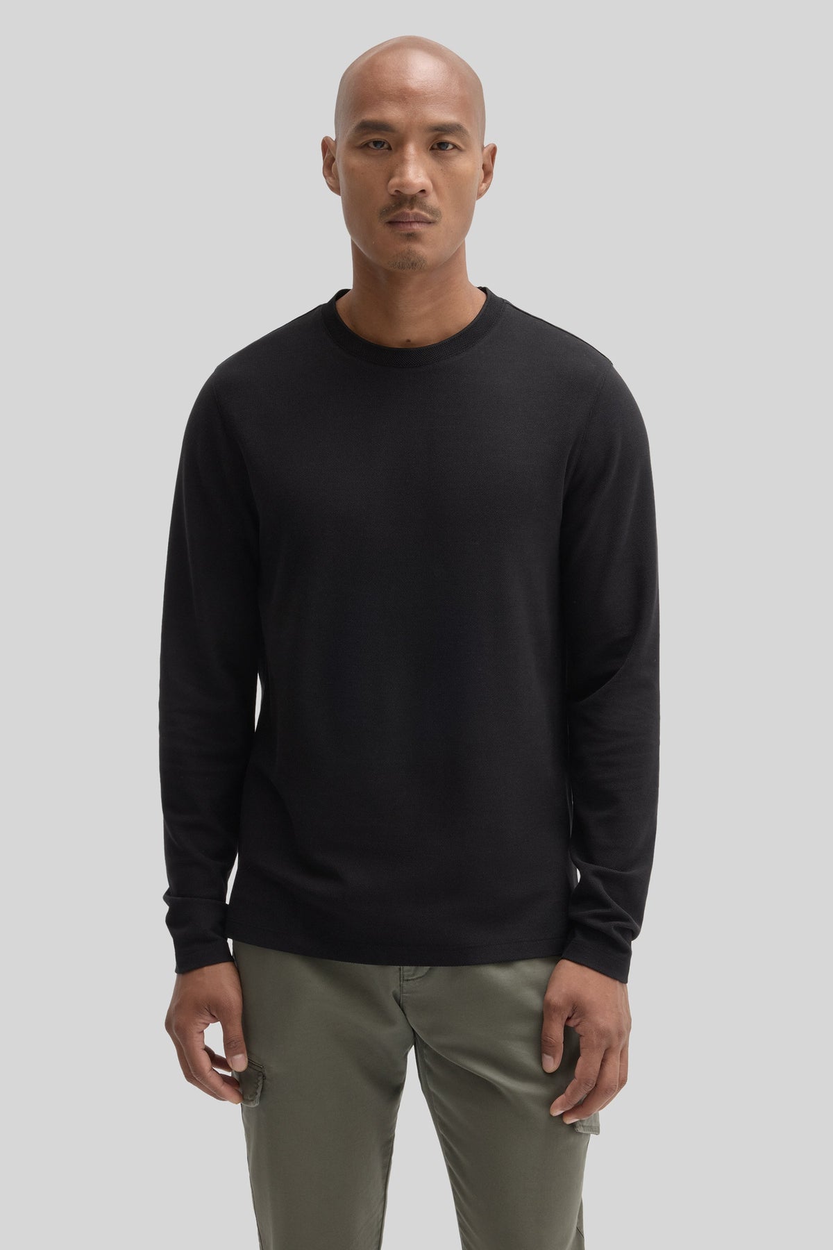 Robert Barakett Sorrell Long Sleeve Crew T-Shirt