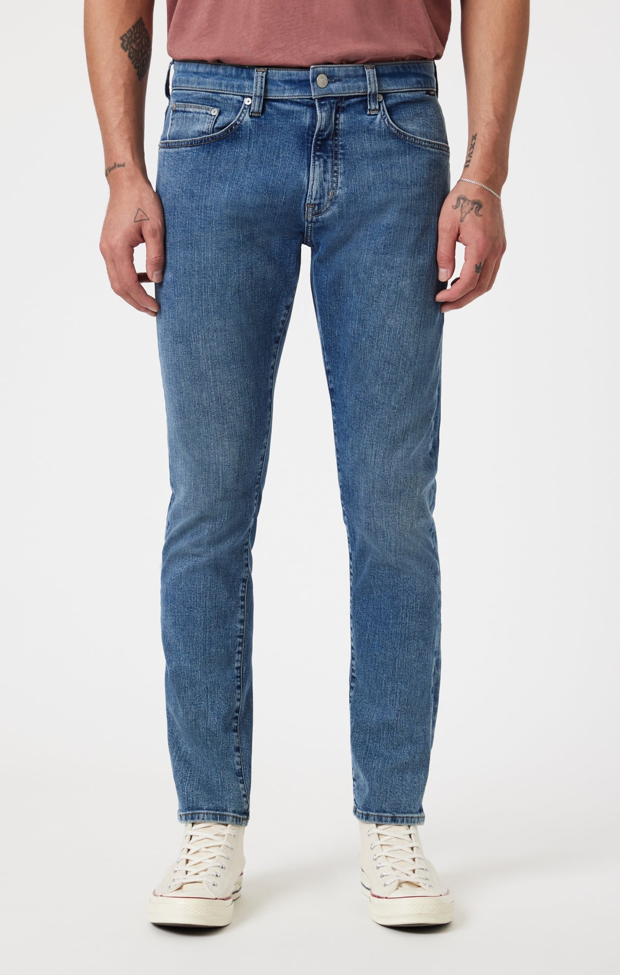 Mavi Men's Marcus Light Brushed Selvedge