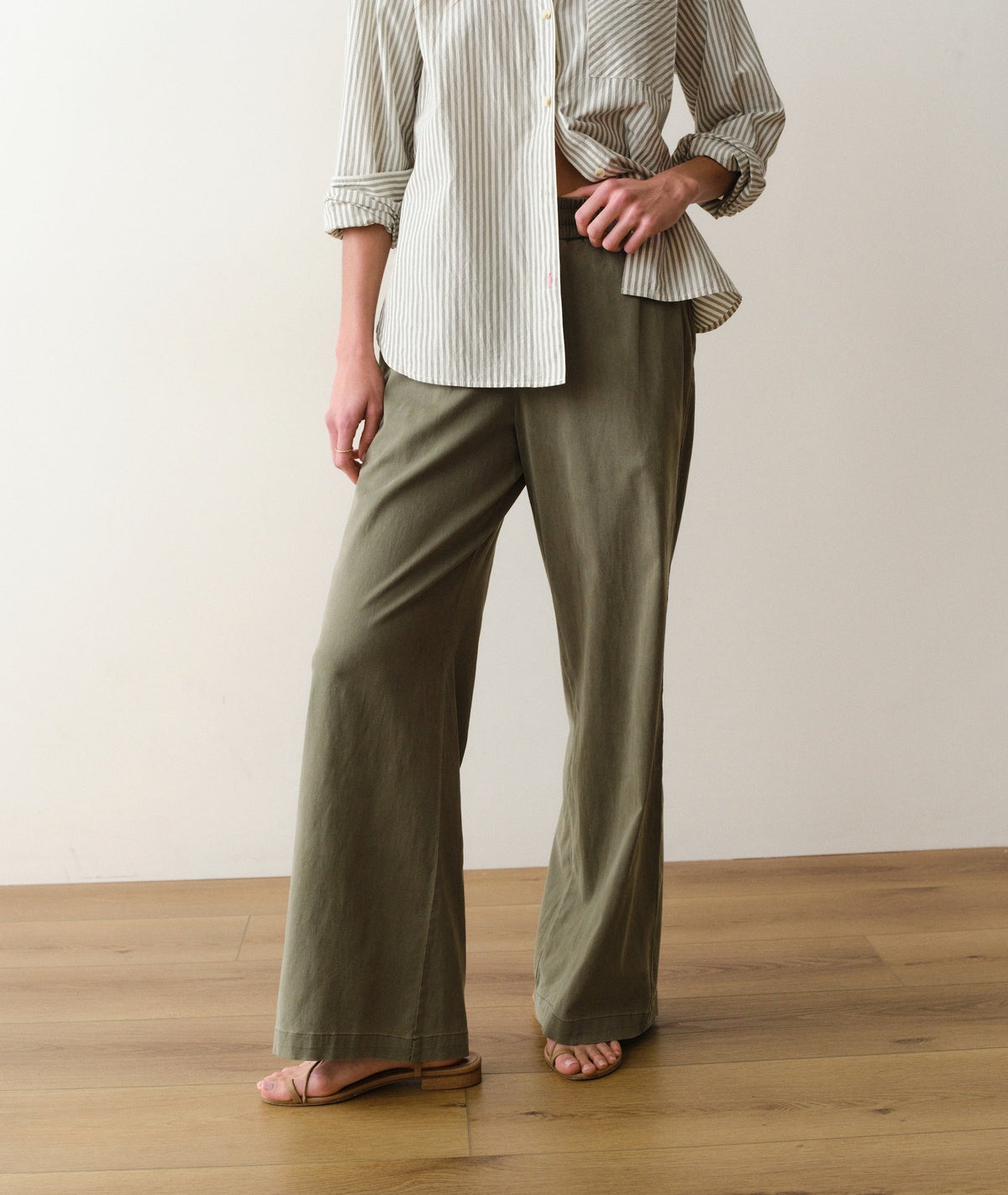 Marine Layer Women's Allison Twill Trouser