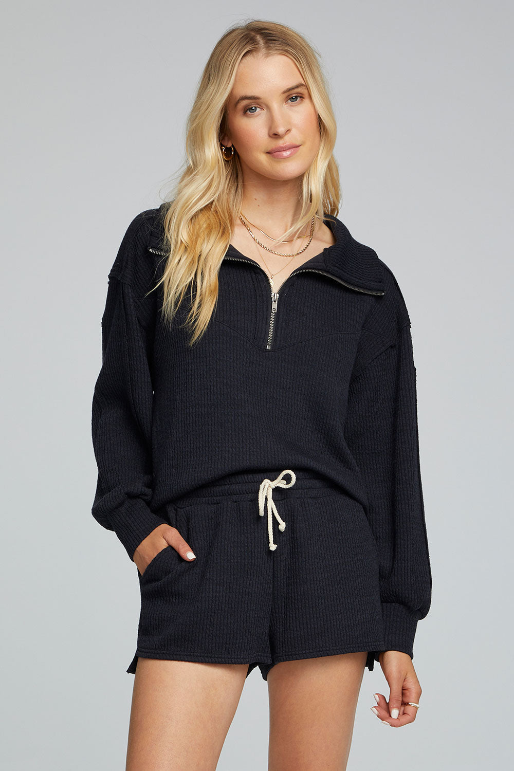 SaltWater Luxe Half Zip Pullover