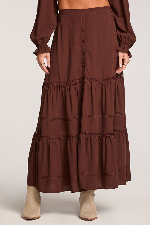 Saltwater Luxe Jaycee Midi Skirt