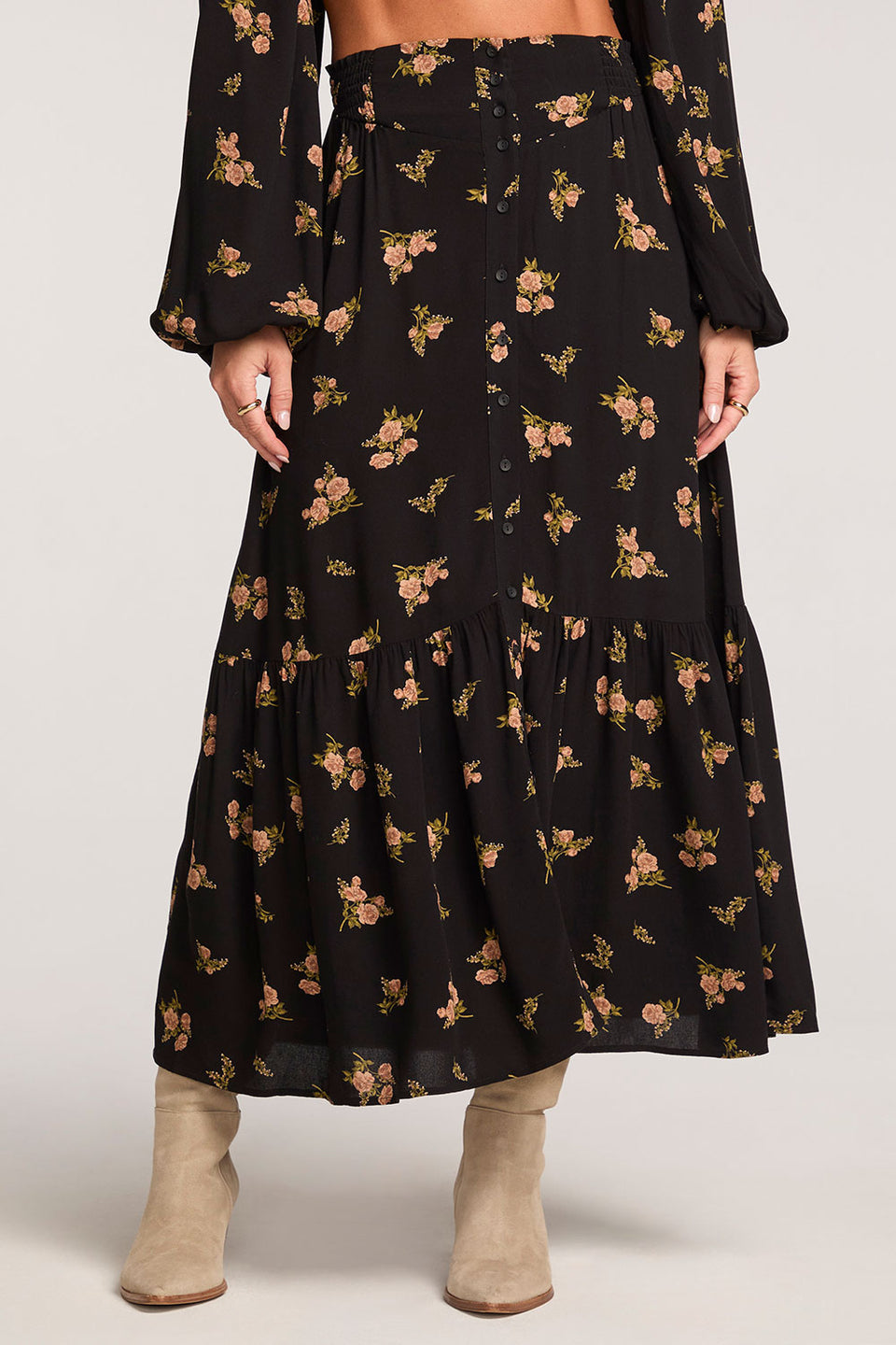 Saltwater Luxe Dagny Midi Skirt