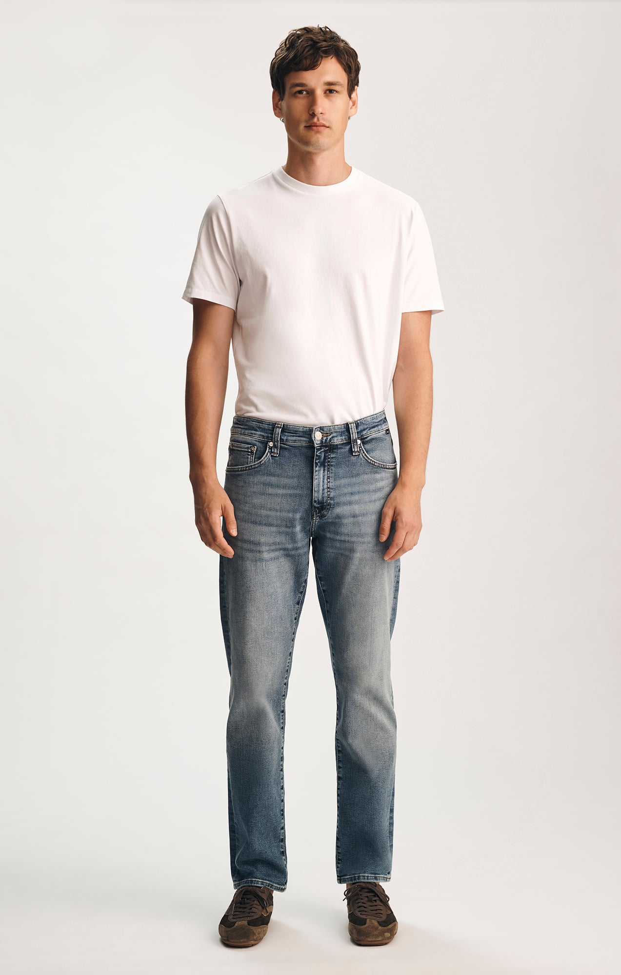 Mavi Men's Zach Straight Leg Jeans