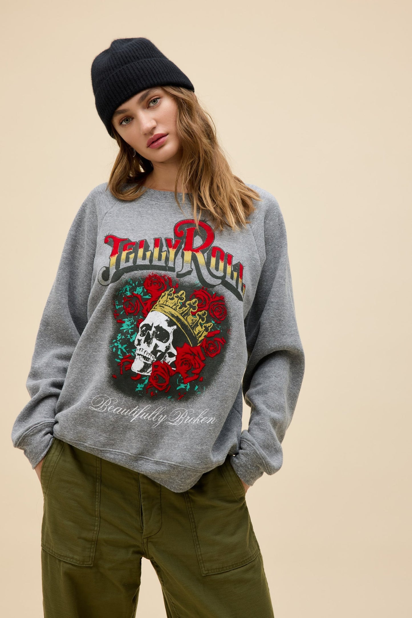 DayDreamer Jelly Roll Beautifully Broken Tour Raglan