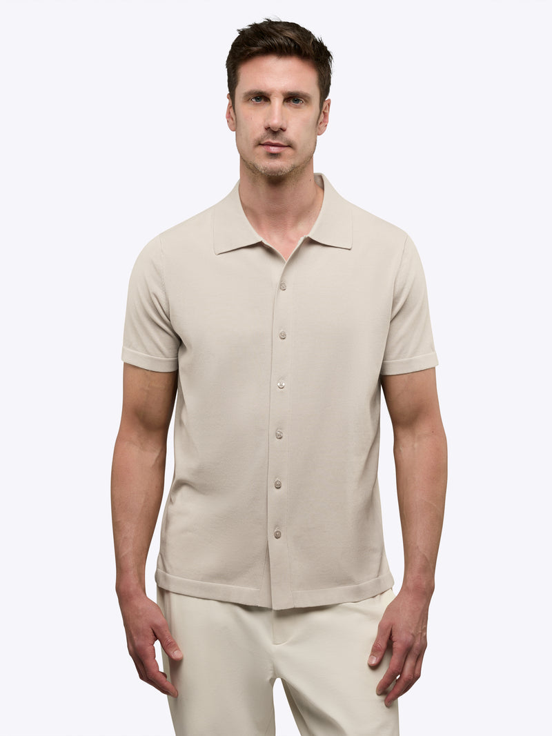 CUTS Men's Riviera Knit Button Up