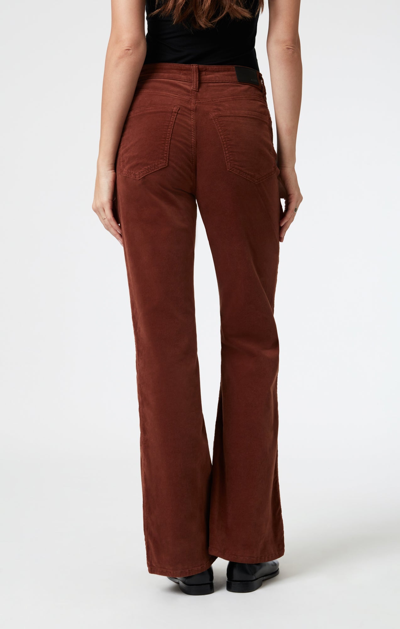 Mavi Women's Los Angeles Brown Velvet Pant