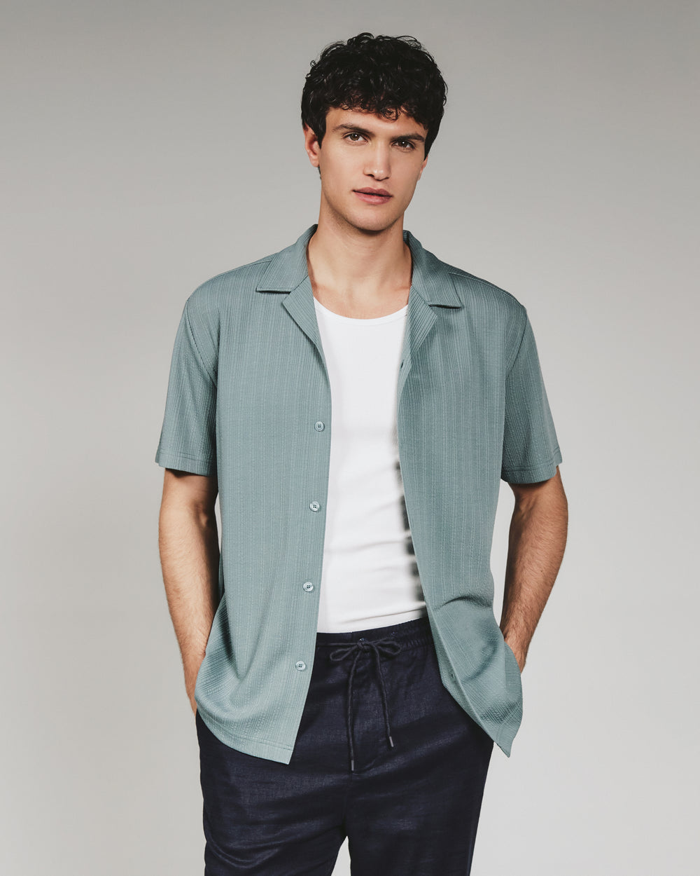 7 Diamonds Men's Vaughn Camp Shirt