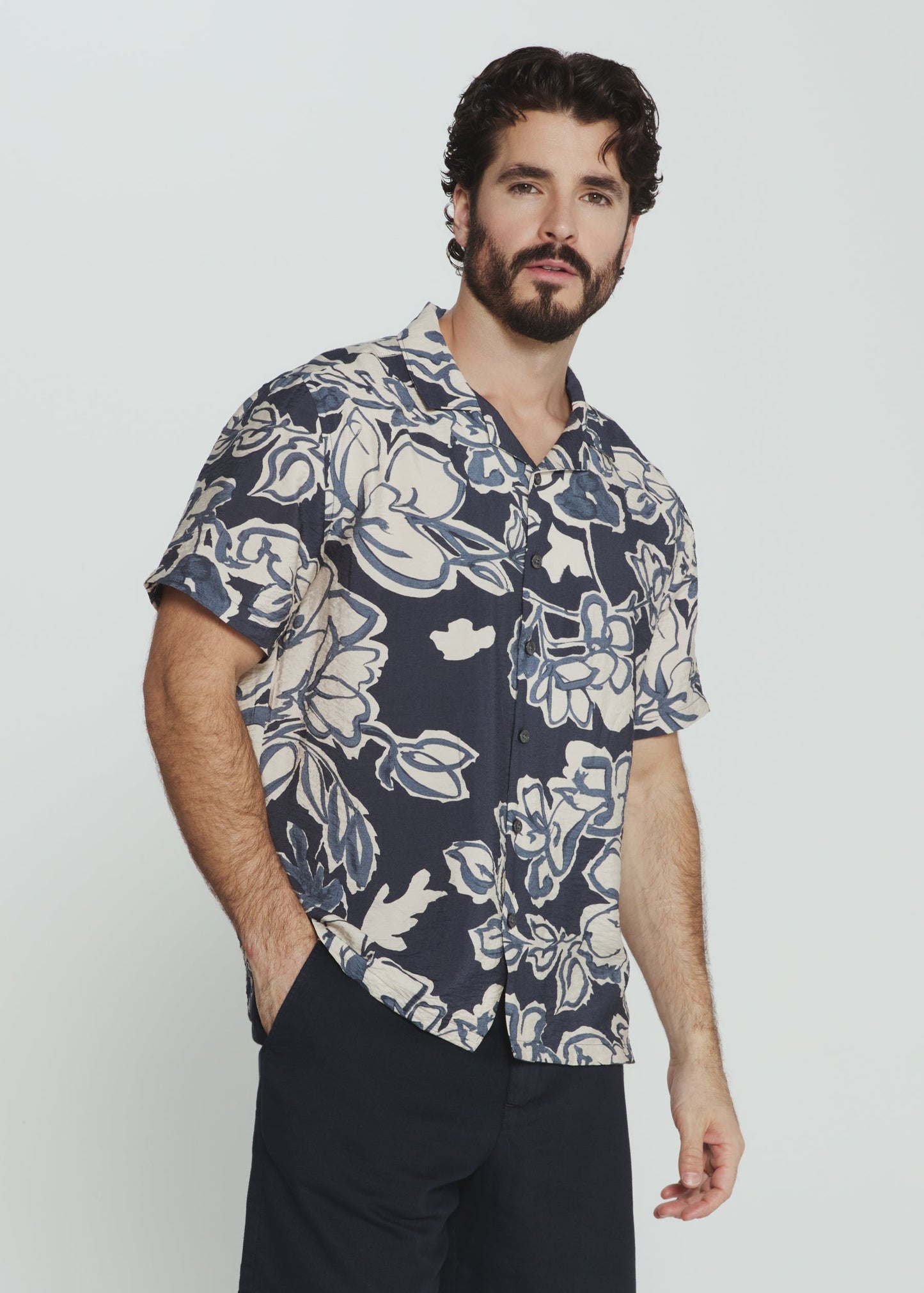 7 Diamonds Men's Saltwood Camp Shirt