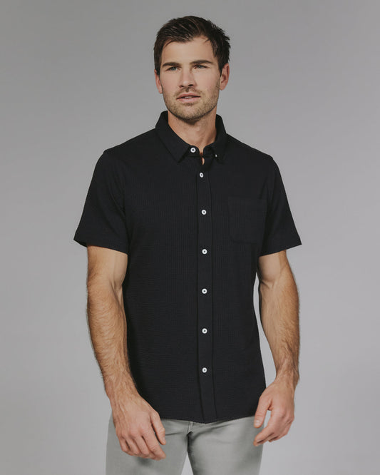 7 Diamonds Men's Bennet Short Sleeve Shirt