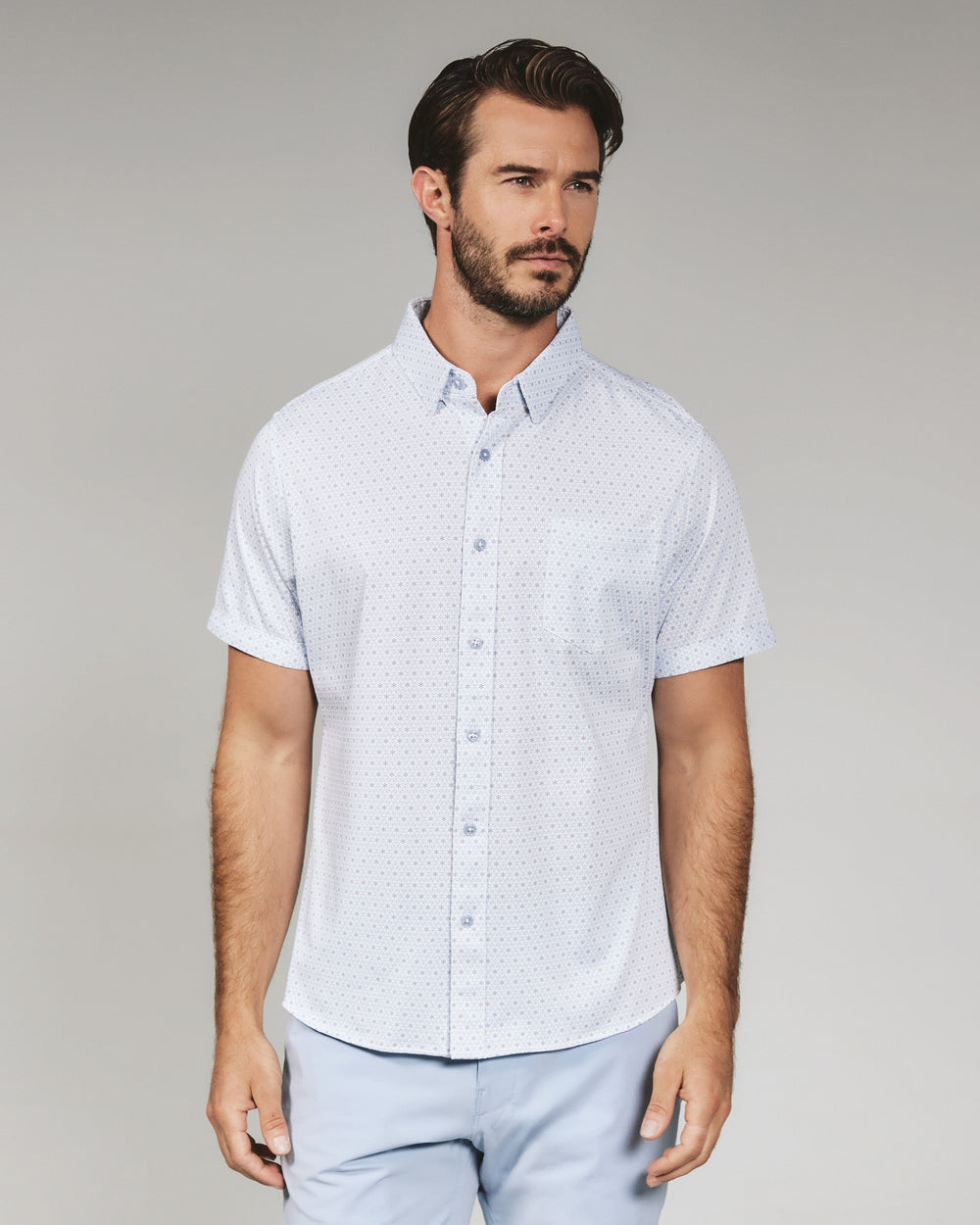 7 Diamonds Men's Radley Short Sleeve Shirt