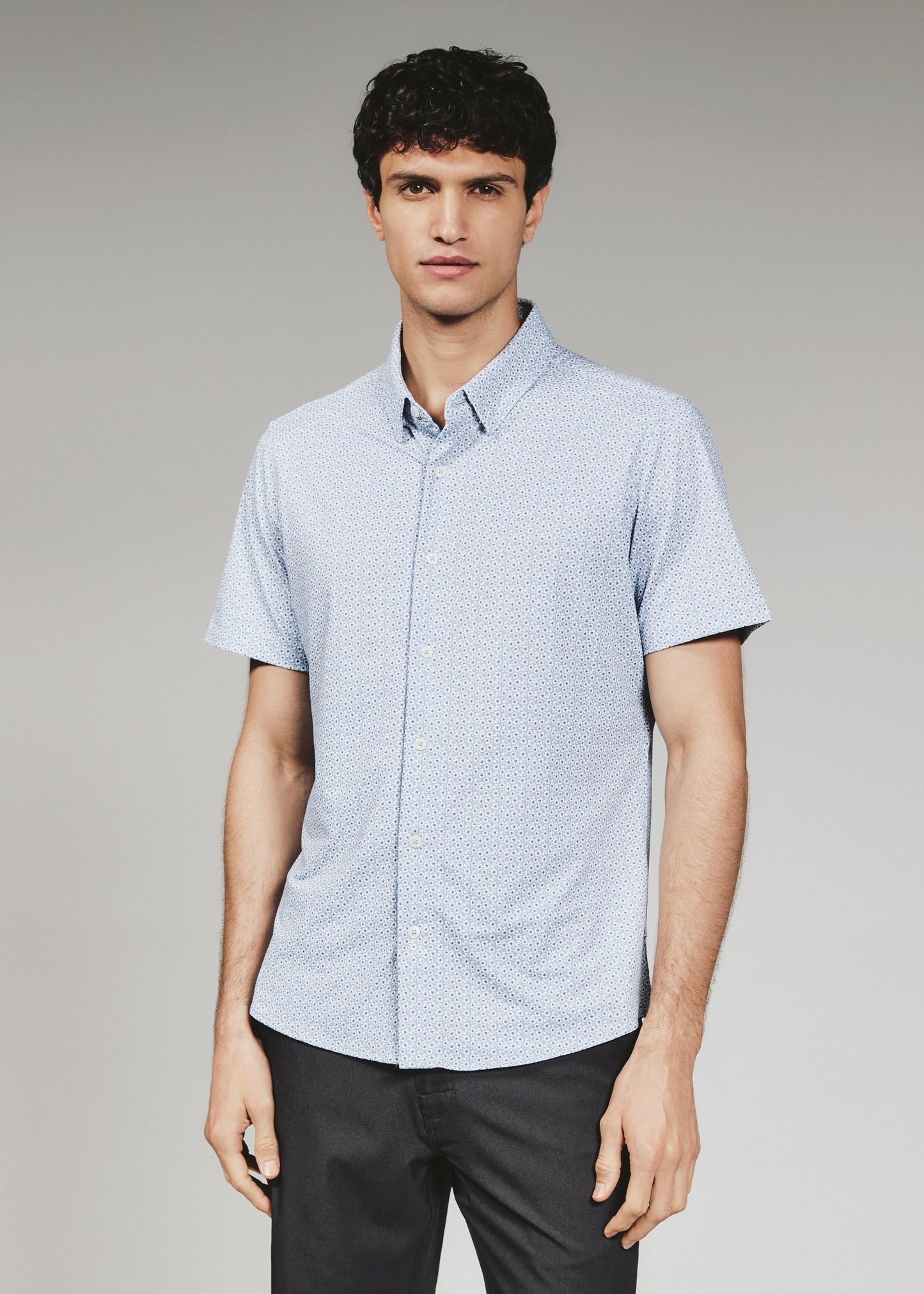 7 Diamonds Men's Riley Short Sleeve Shirt