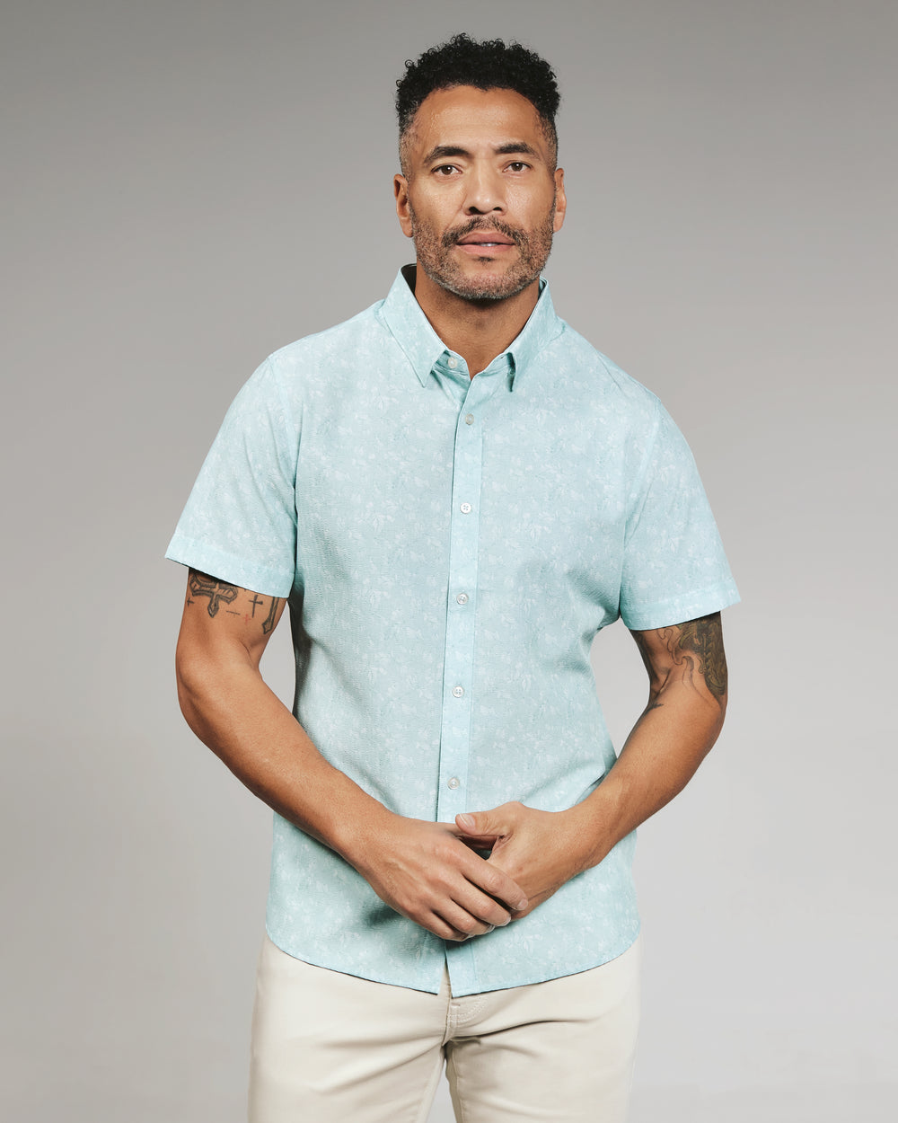 7 Diamonds Men's Hollis Short Sleeve Shirt