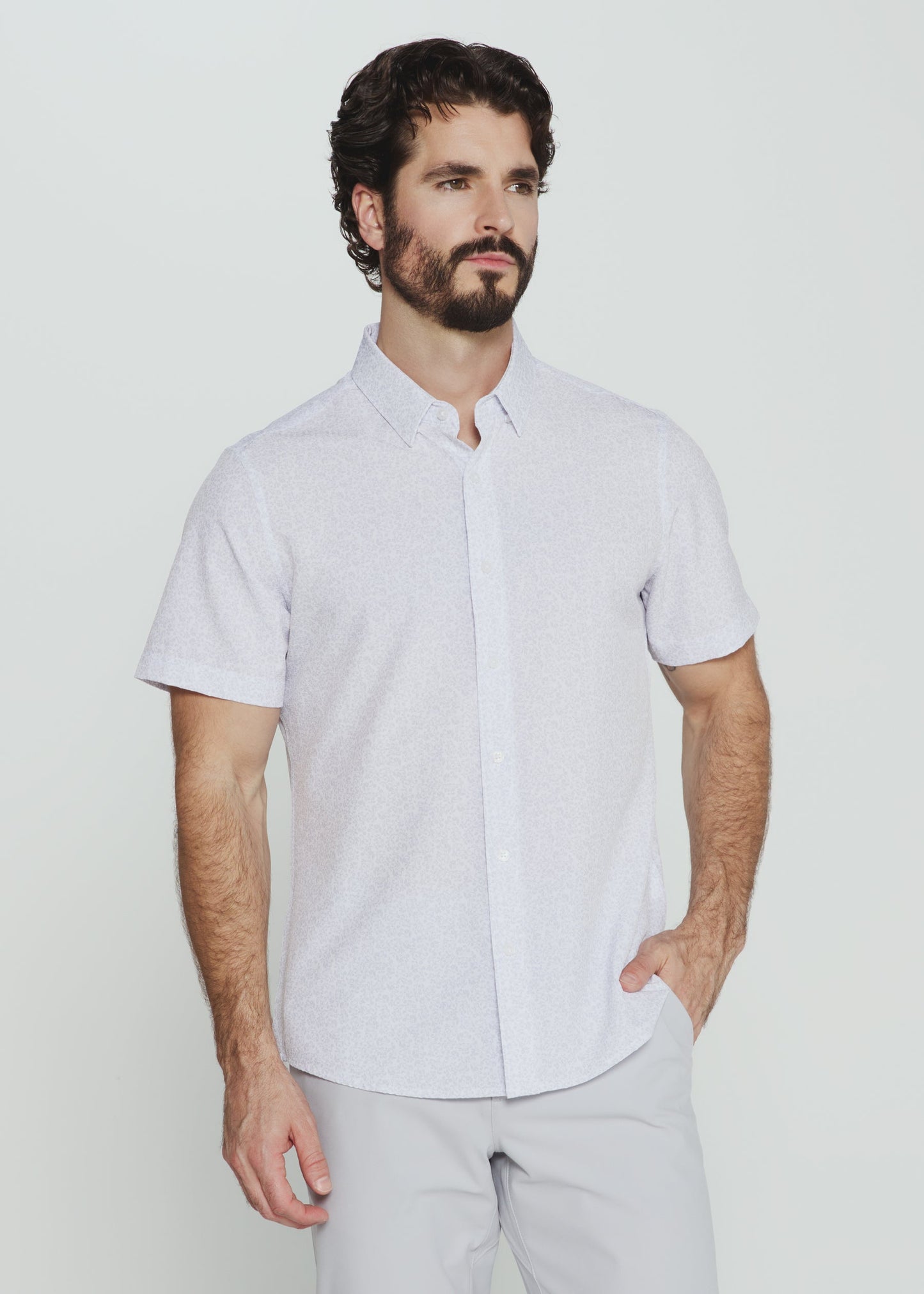 7 Diamonds Men's Oliver Short Sleeve Shirt