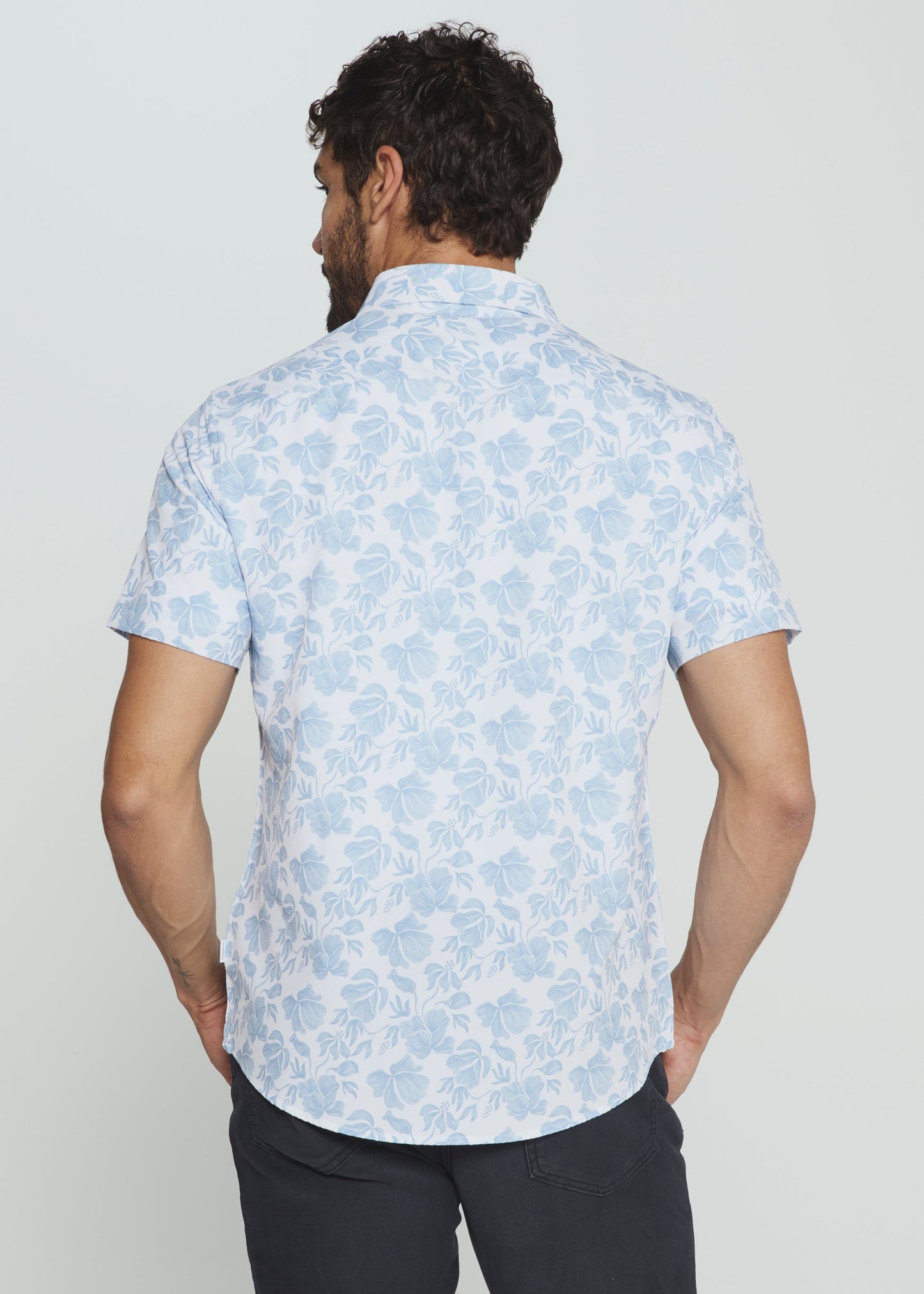7 Diamonds Men's Lucian Short Sleeve Shirt