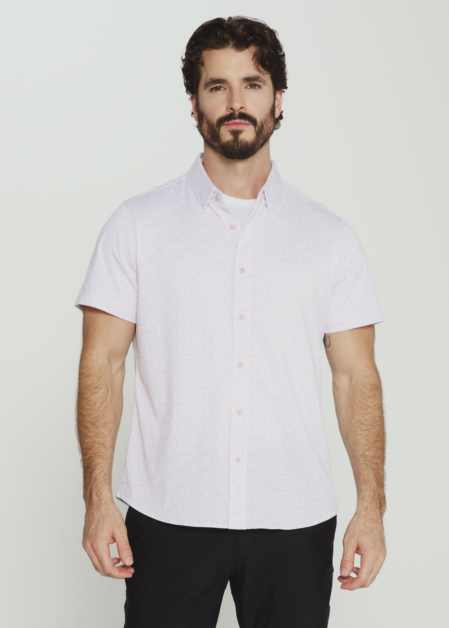 7 Diamonds Men's Solen Short Sleeve Shirt