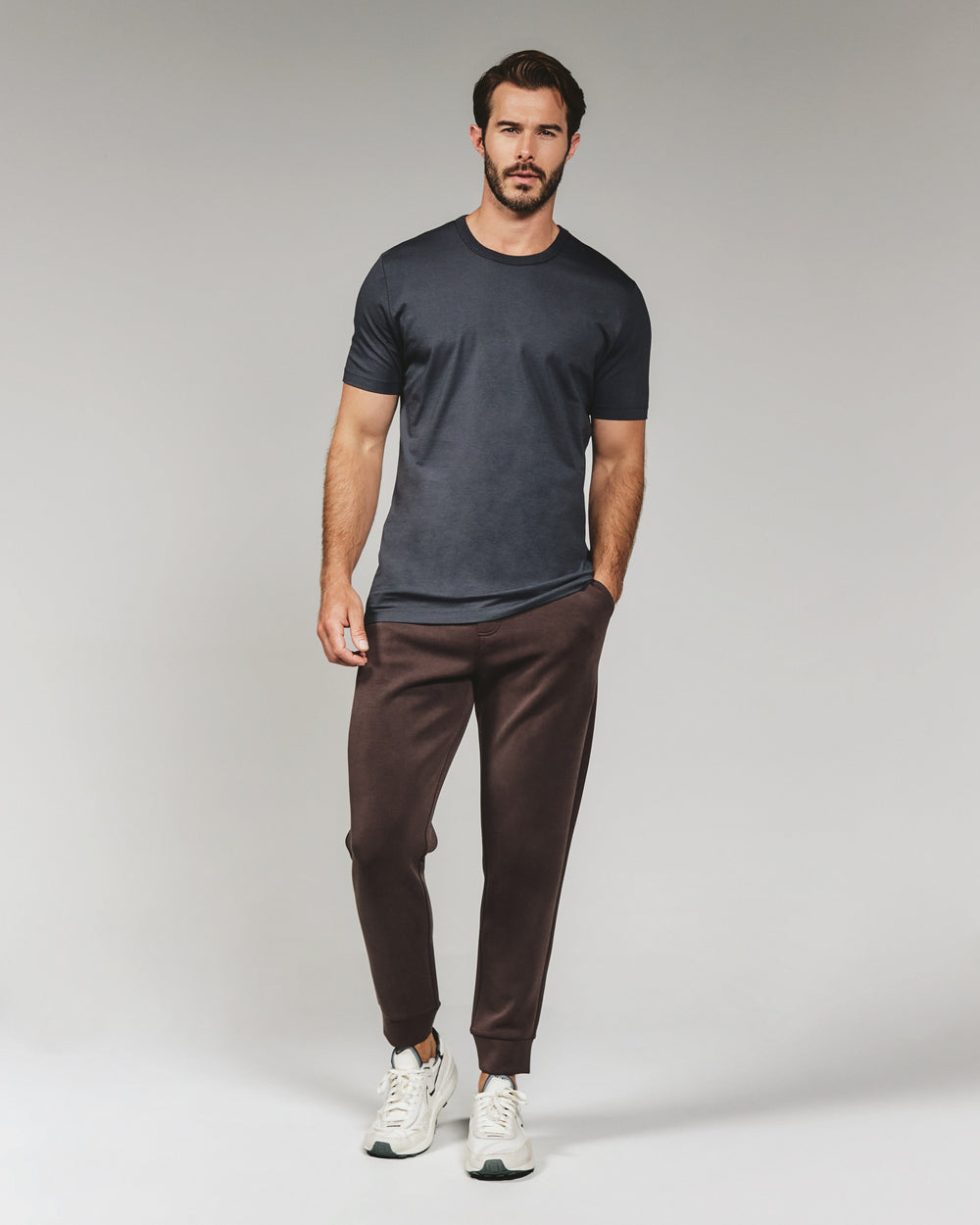 7 Diamonds Mens Modal Crew Neck Tee