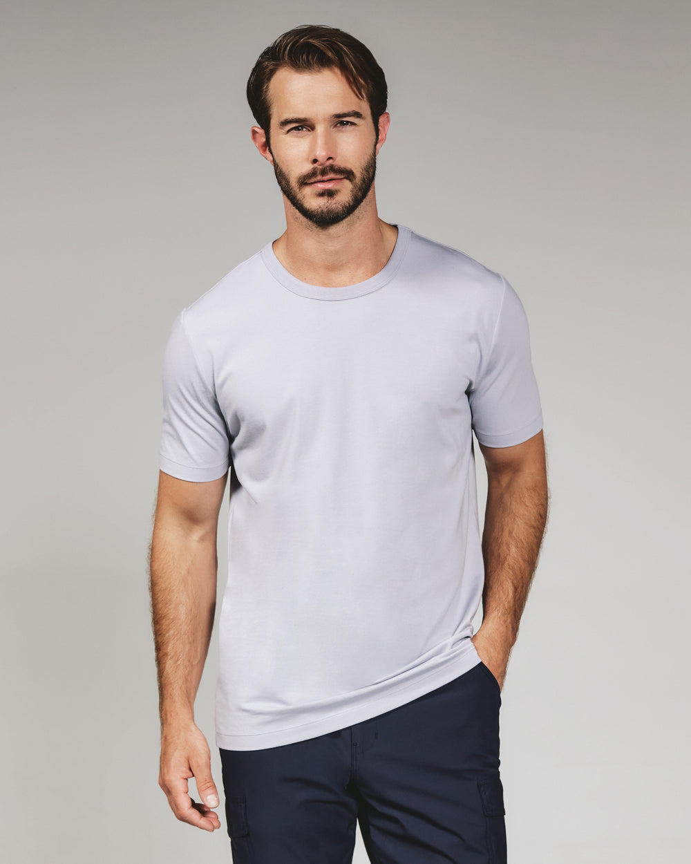 7 Diamonds Mens Modal Crew Neck Tee