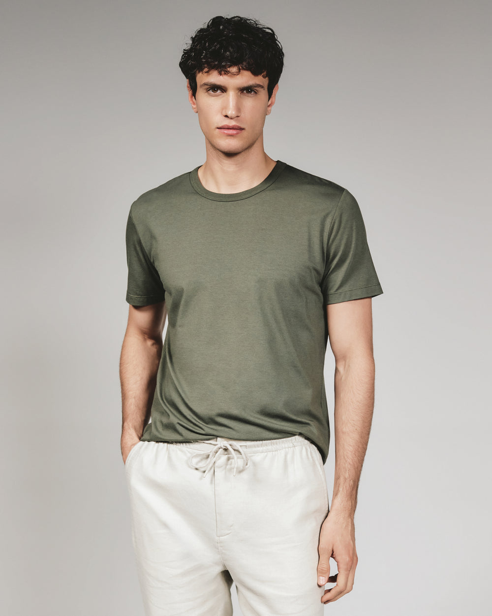 7 Diamonds Mens Modal Crew Neck Tee