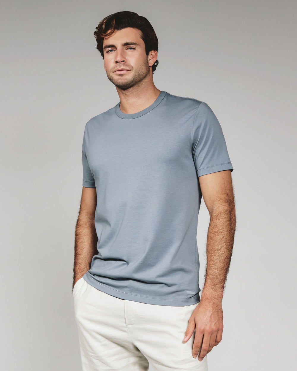 7 Diamonds Mens Modal Crew Neck Tee