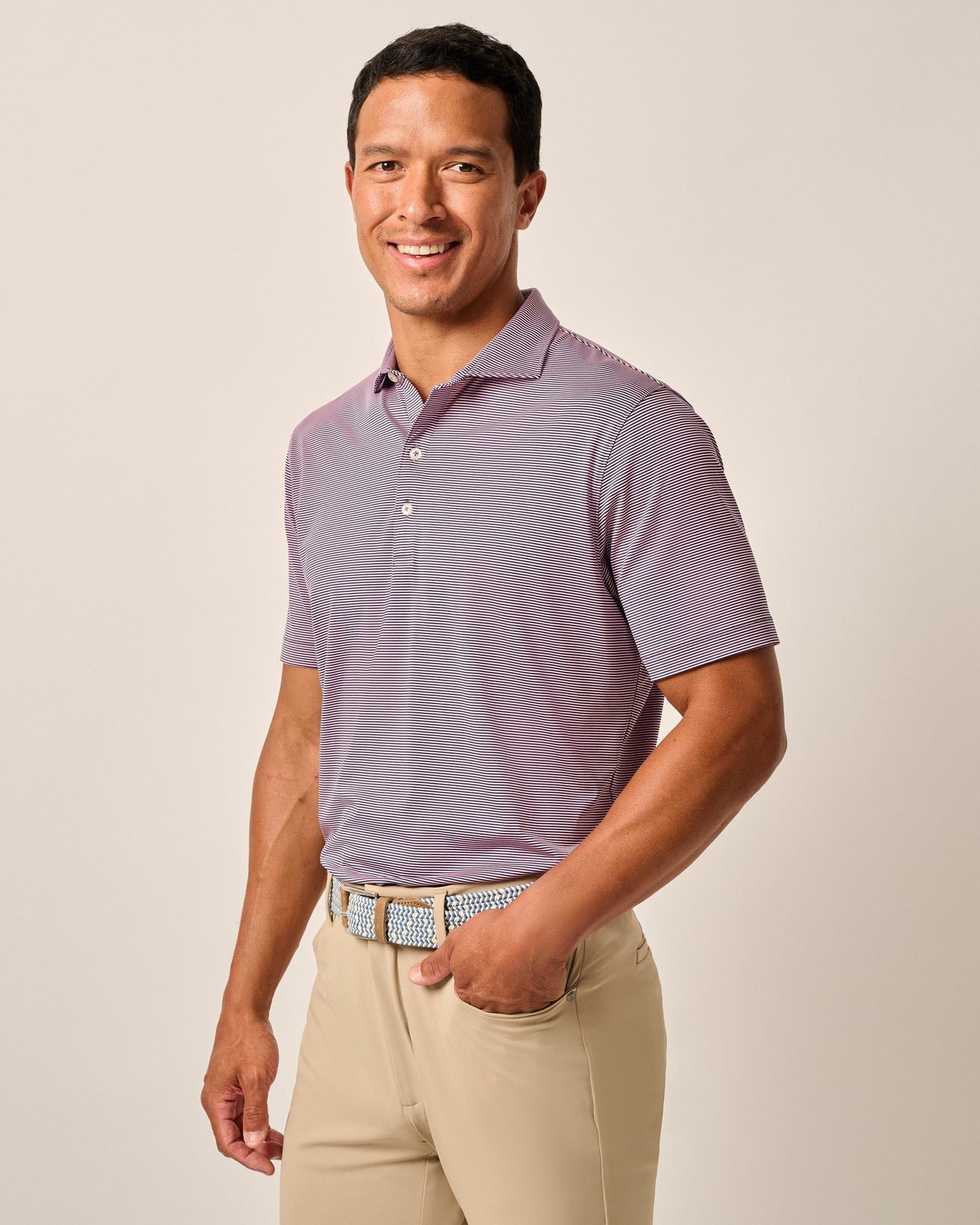 Johnnie-O Performance Polo - Lyndonn Stripe