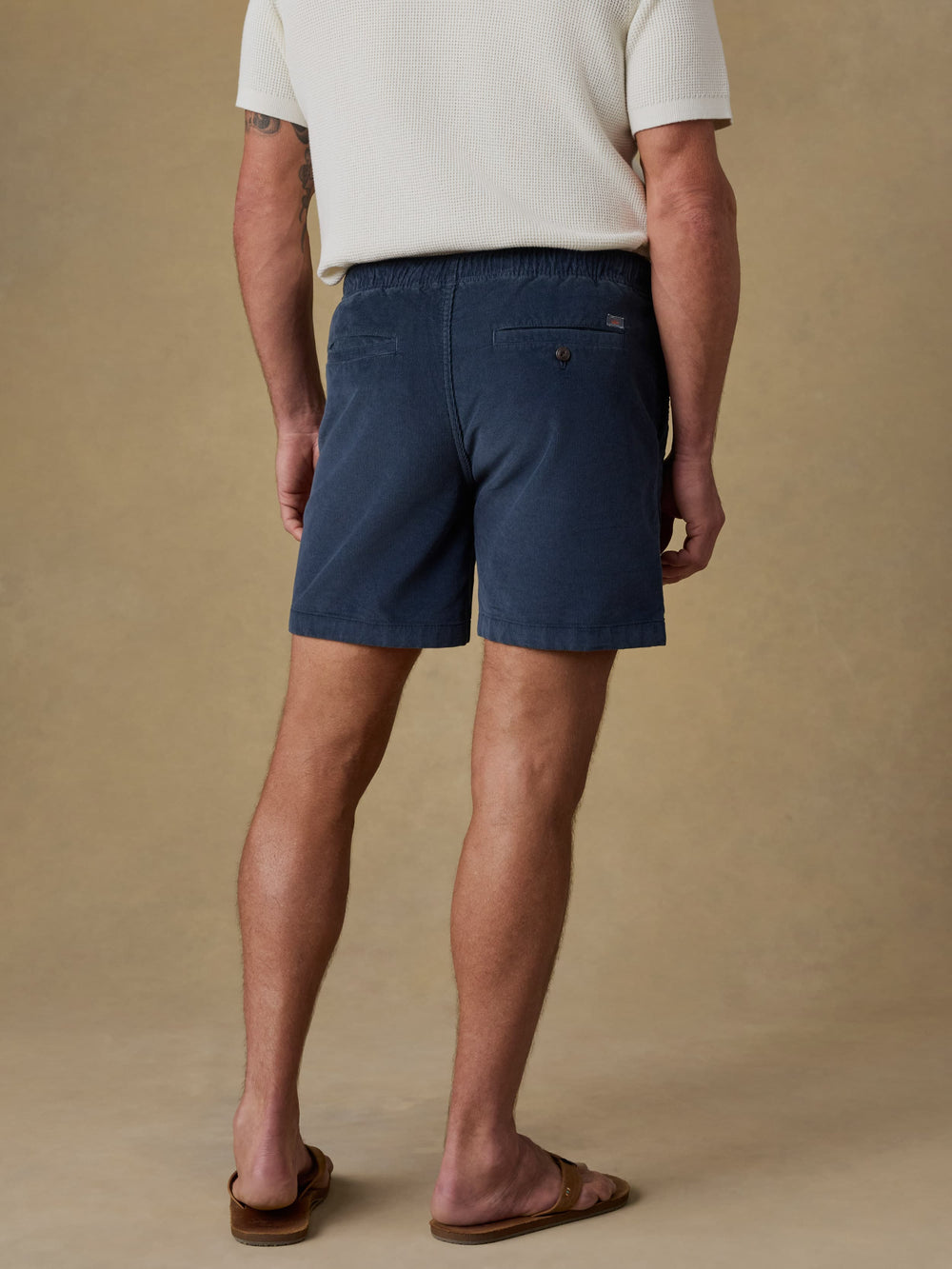 Faherty Men's Essential Corduroy Short 6"