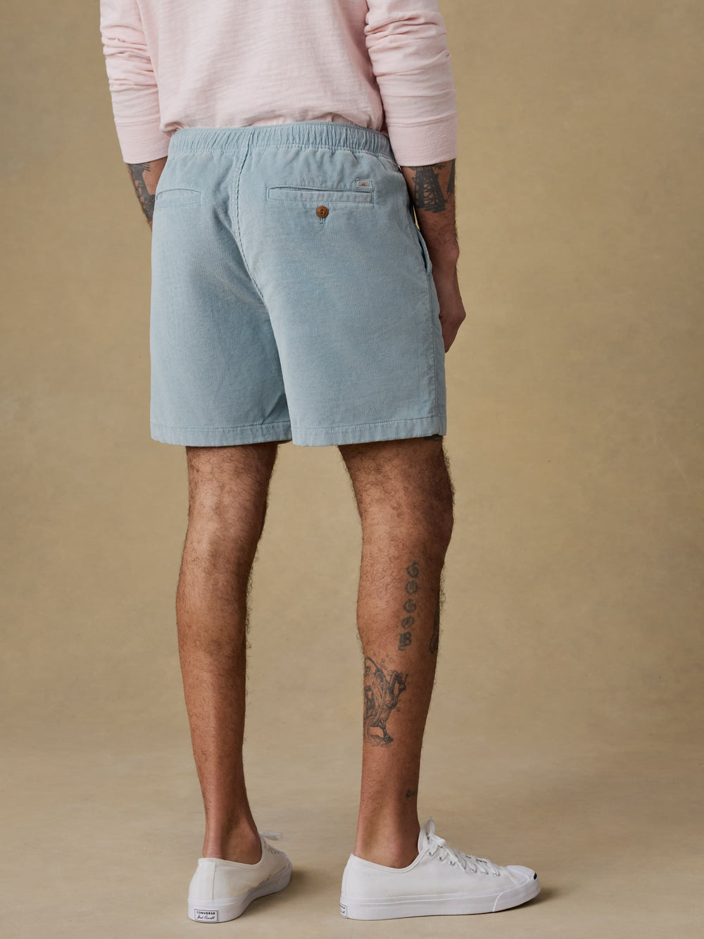 Faherty Men's Essential Corduroy Short 6"