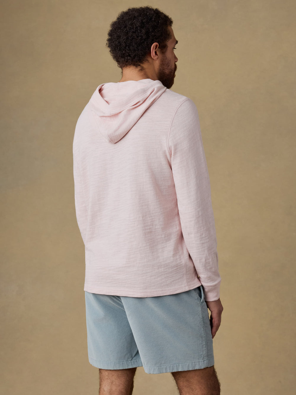 Faherty Men's Sunwashed Slub Hoodie