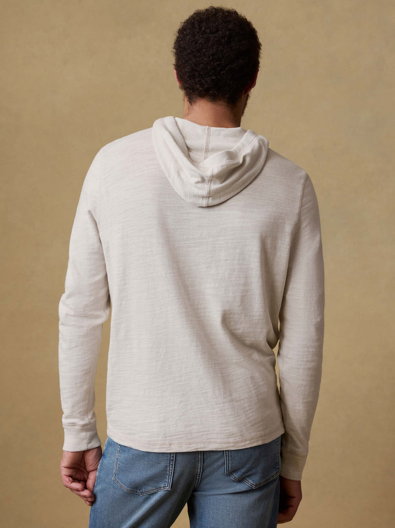 Faherty Men's Sunwashed Slub Hoodie