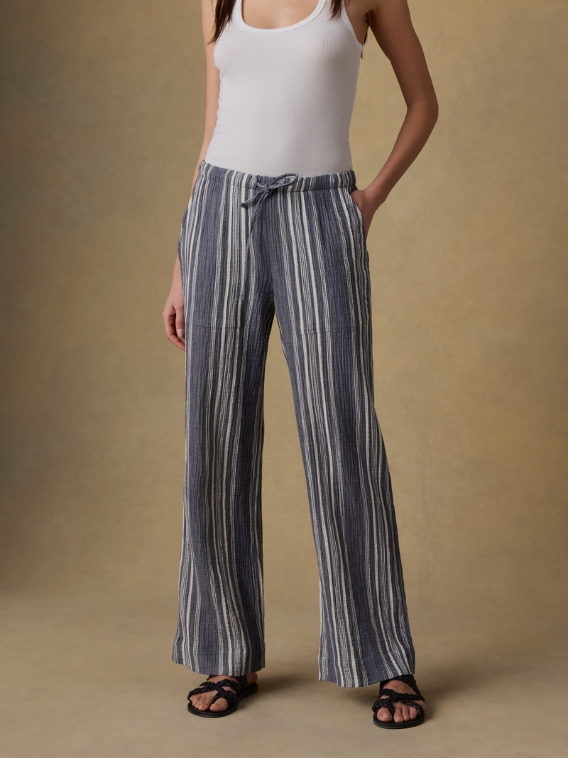 Faherty Women's Laidback Gauze Pant