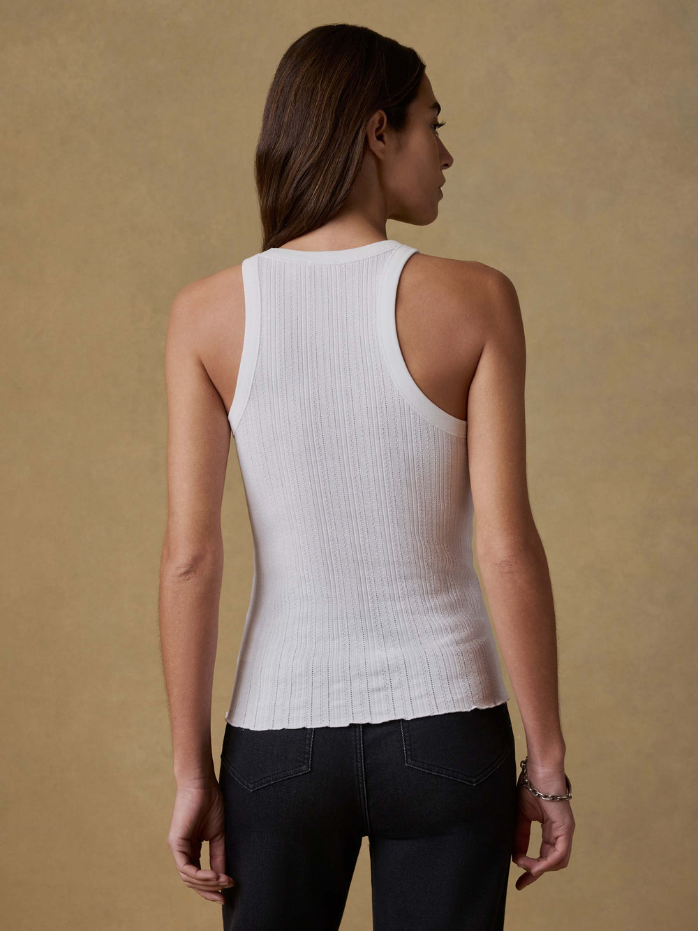 Faherty Women's Paradise Pointelle Tank