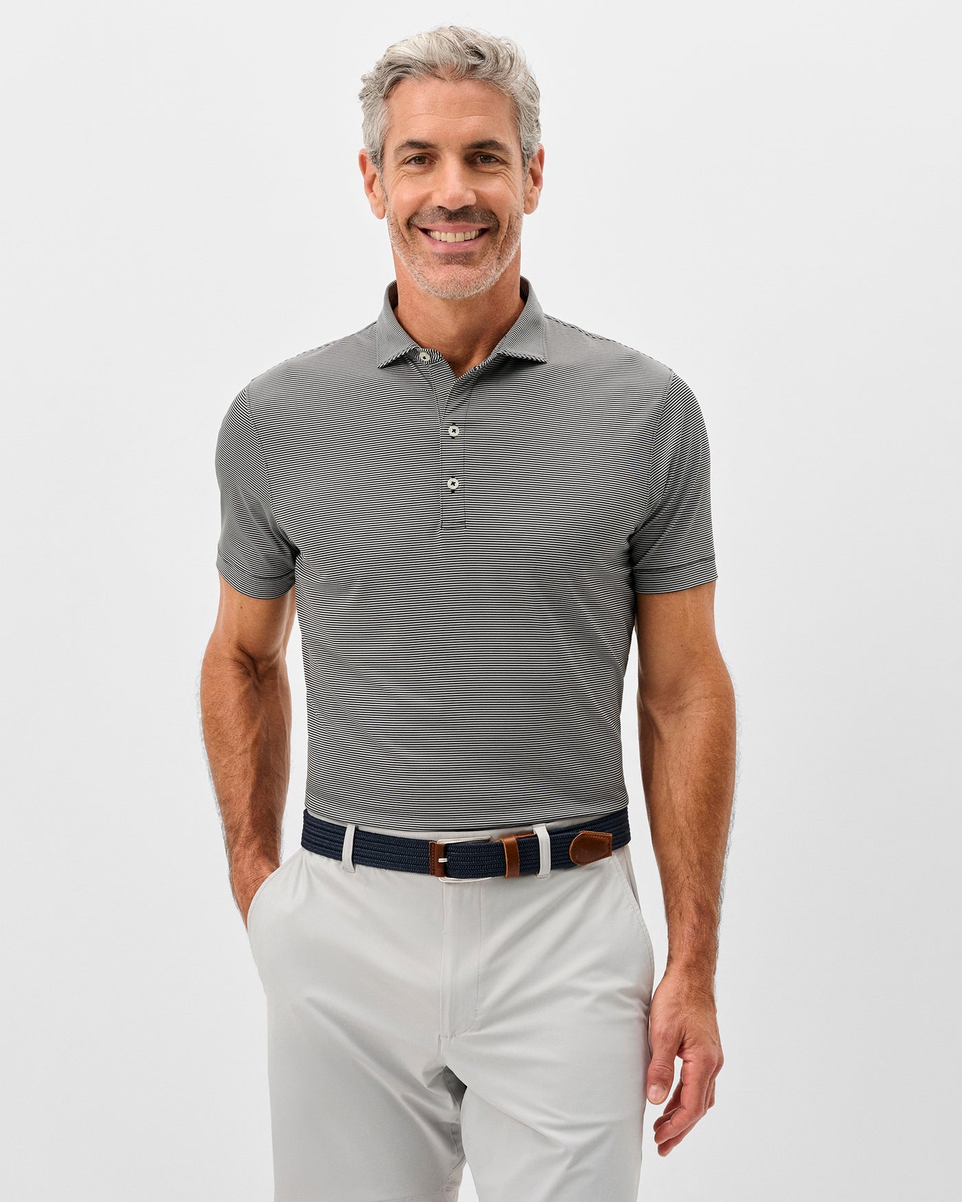 Johnnie-O Performance Polo - Lyndonn Stripe