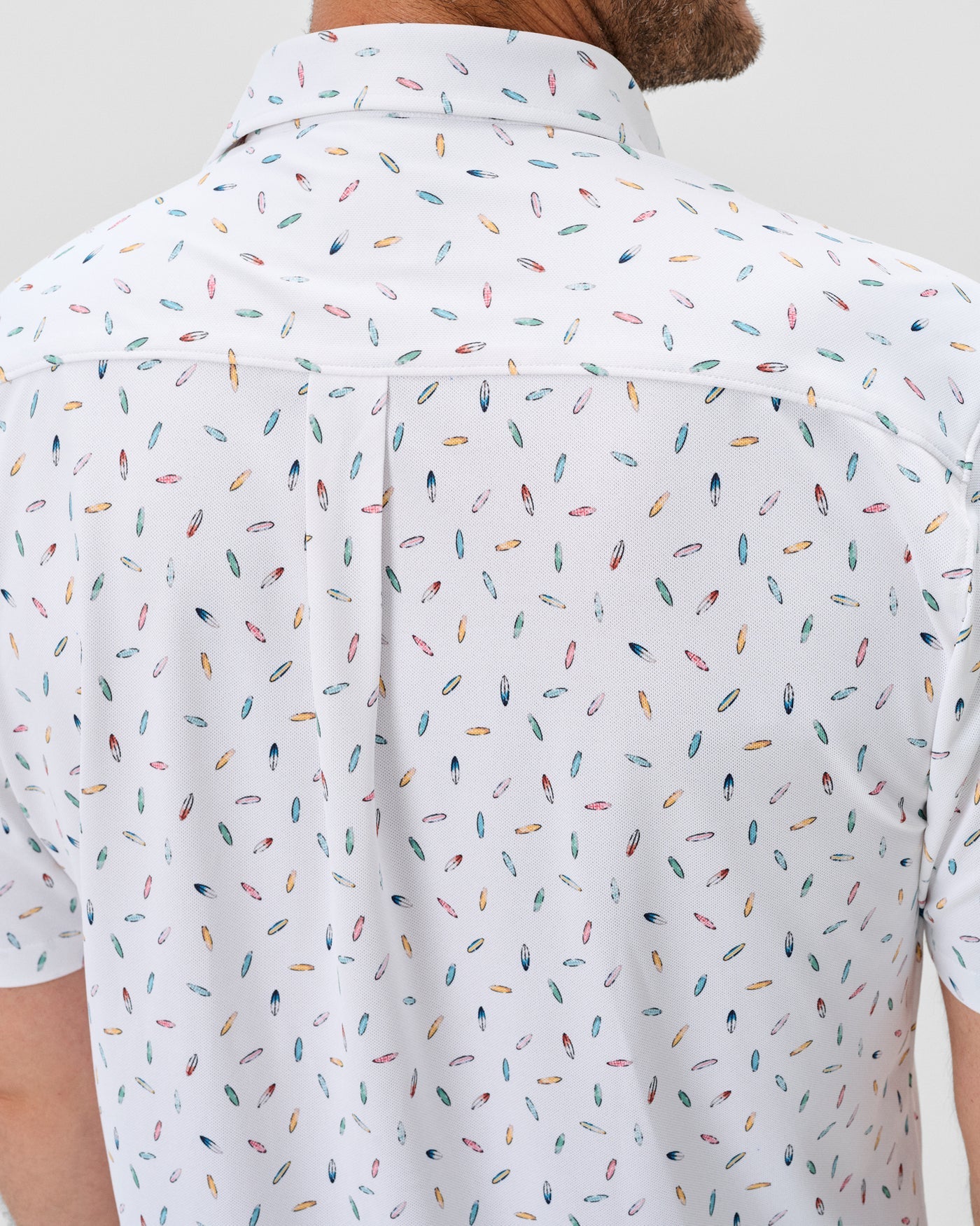 Johnnie-O Shortboard Short Sleeve Mesh Button Down
