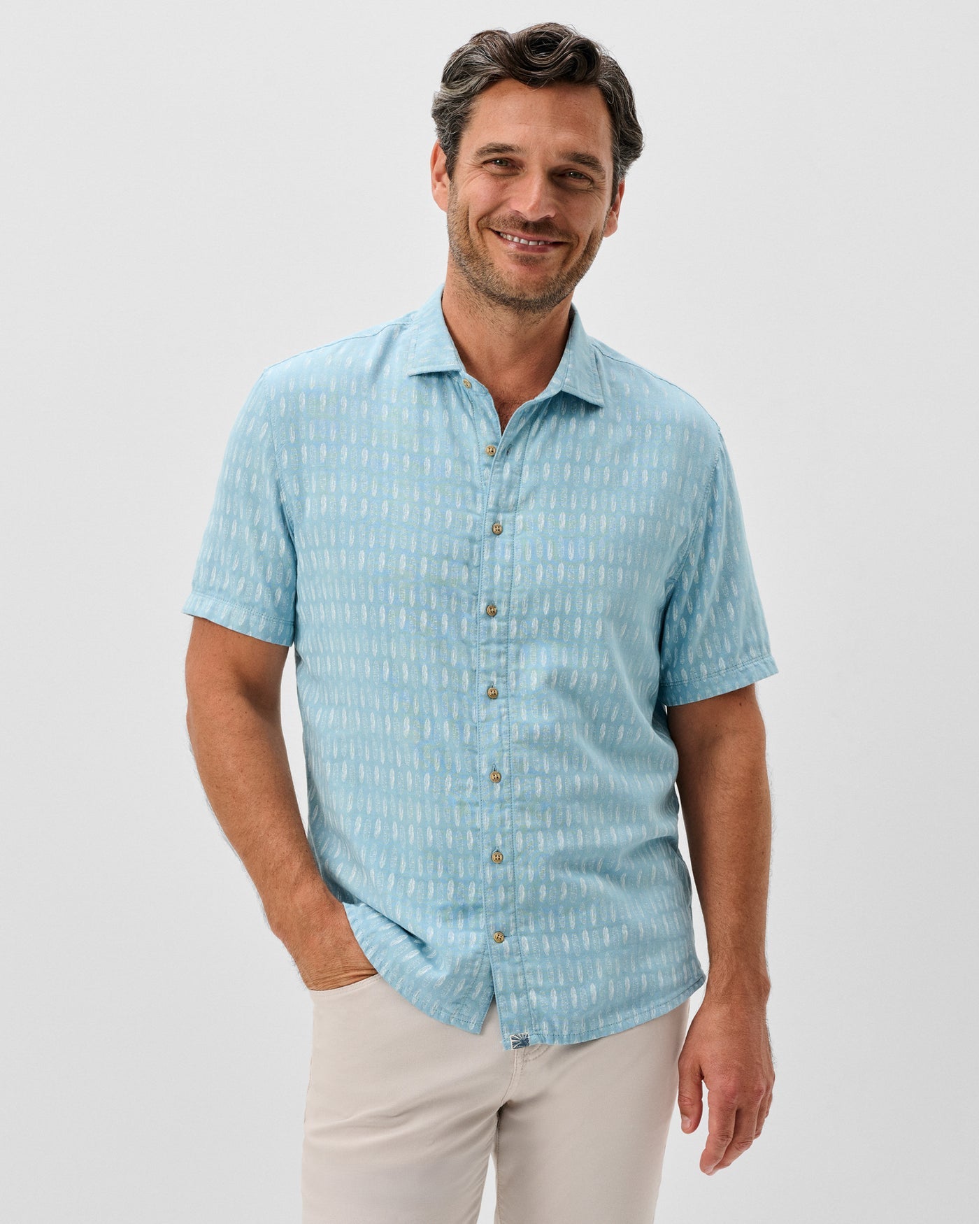 Johnnie-O Beachley Short Sleeve Button Down