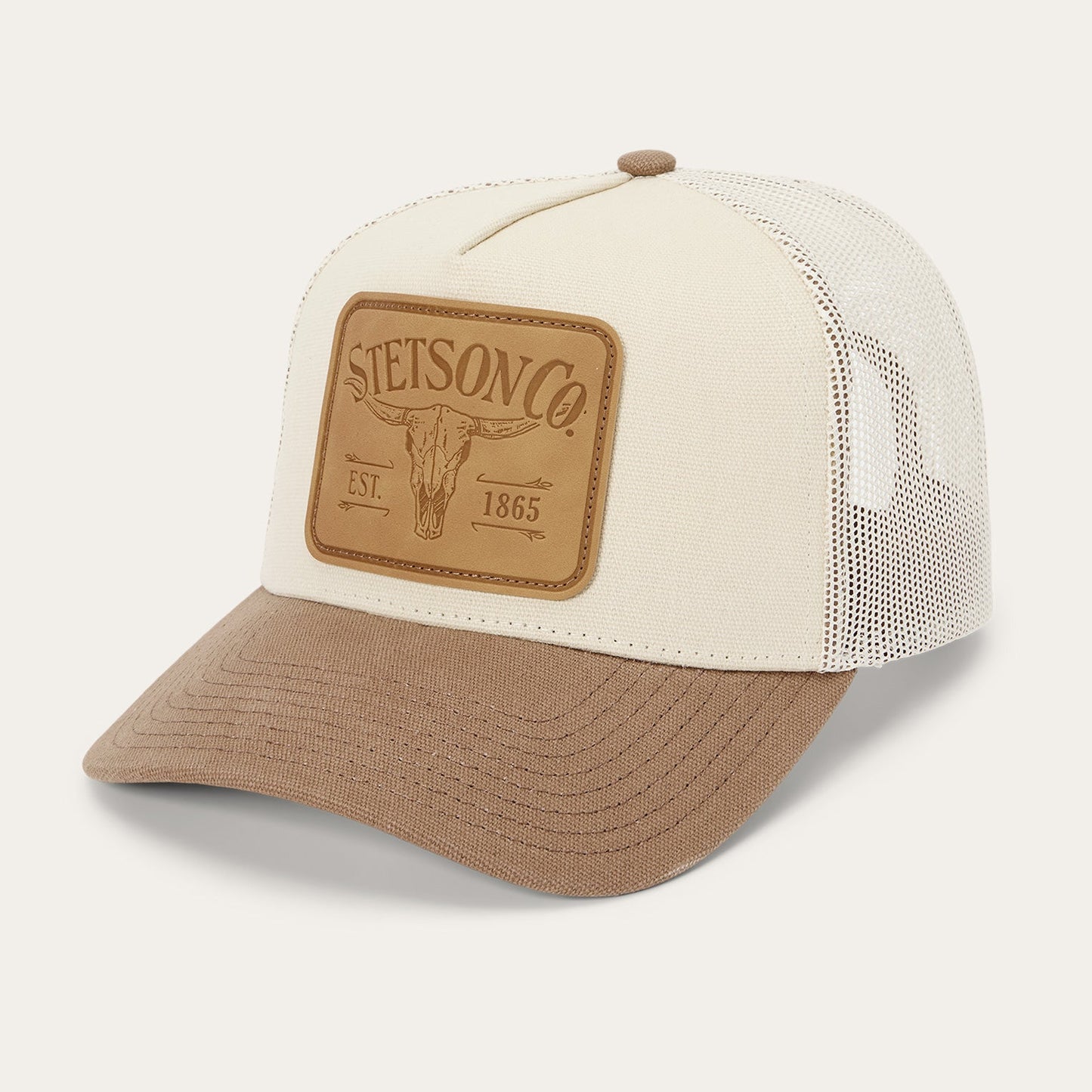 Stetson Longhorn Patch Trucker Hat