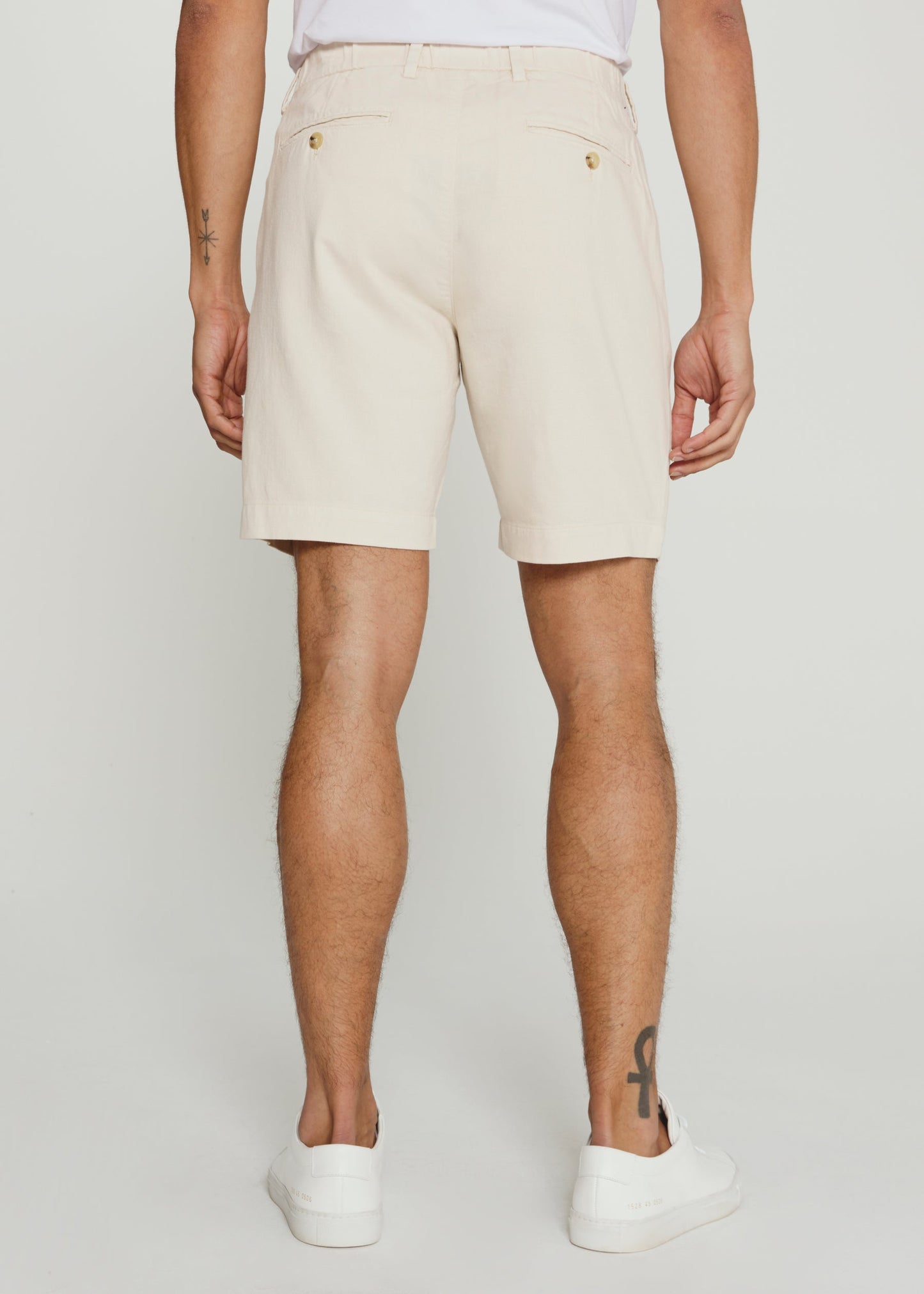 7 Diamonds Men's Laguna Linen Chino Short