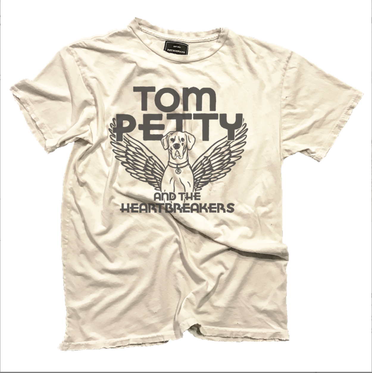 Retro Brand Black Label Tom Petty And The Heartbreakers