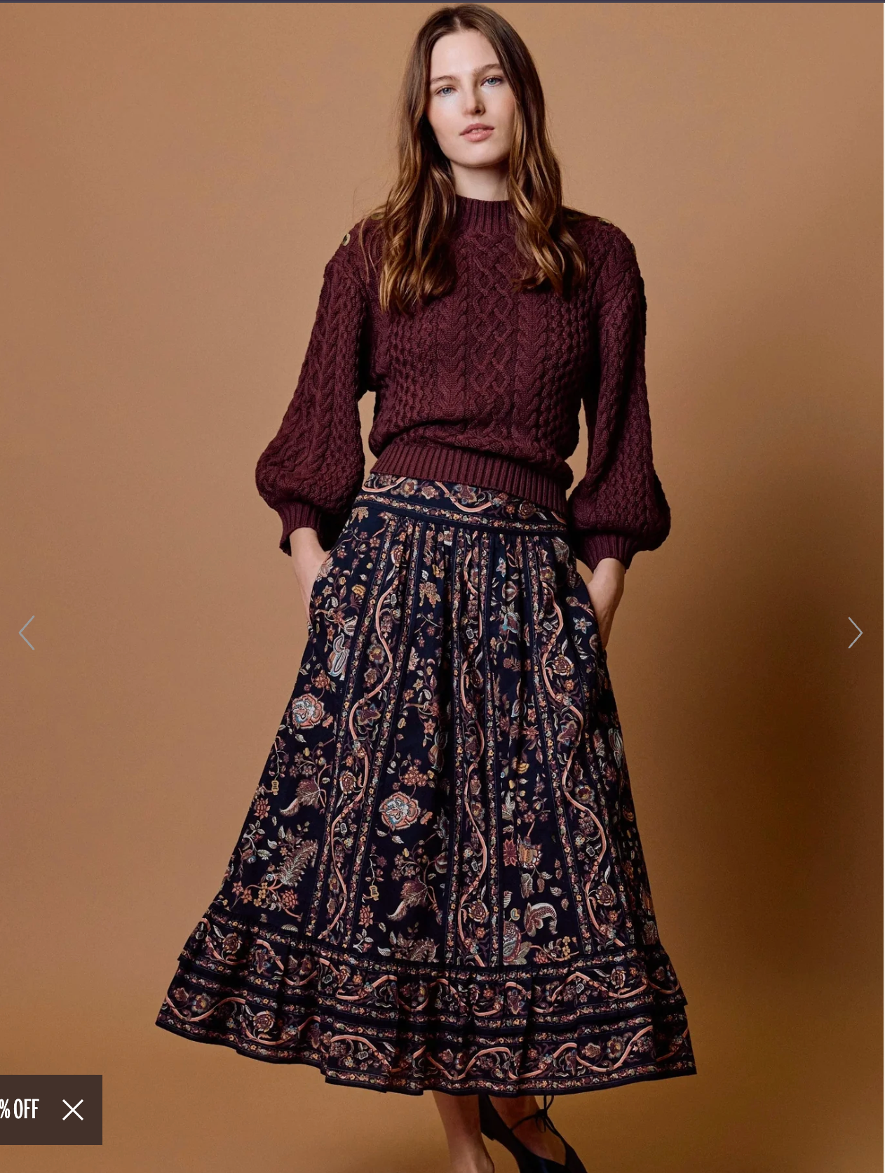 Cleobella Morgan Midi Skirt