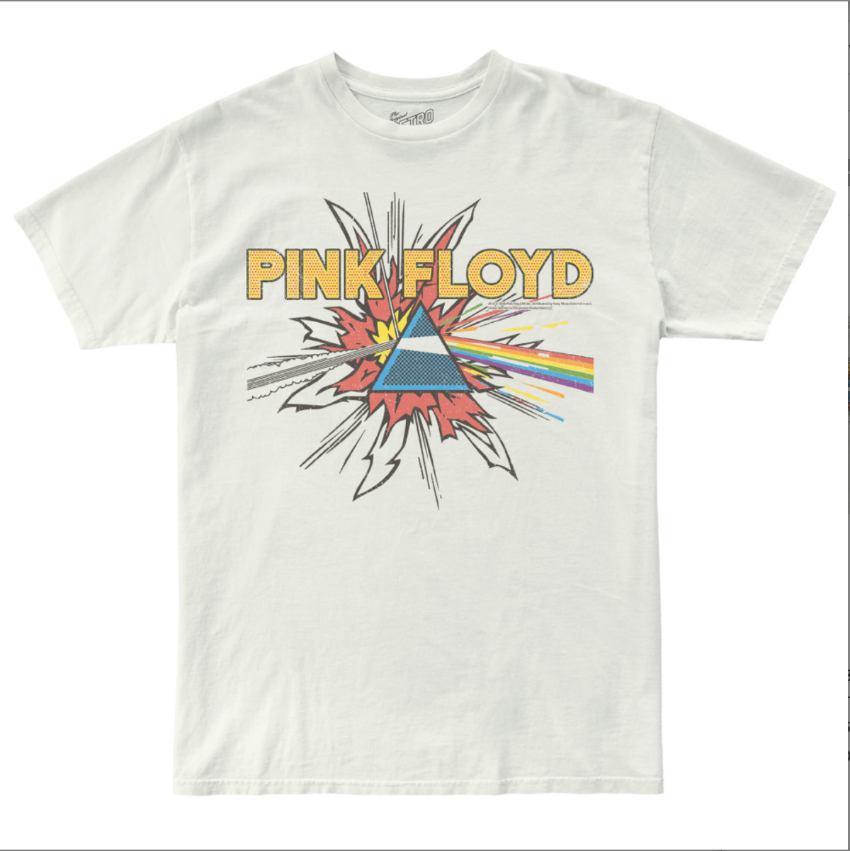 Retro Brand Pink Floyd Band Tee