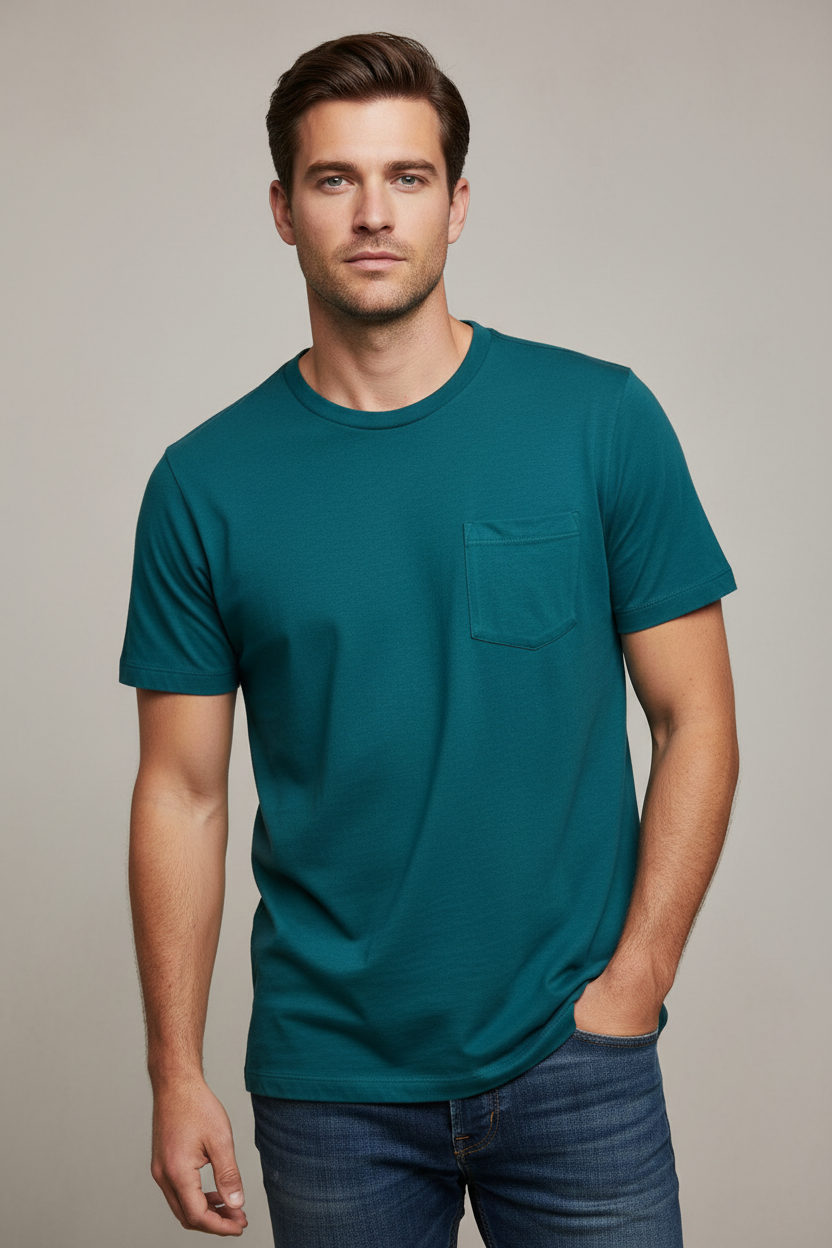 Faherty Men's Sunwashed Pocket Tee