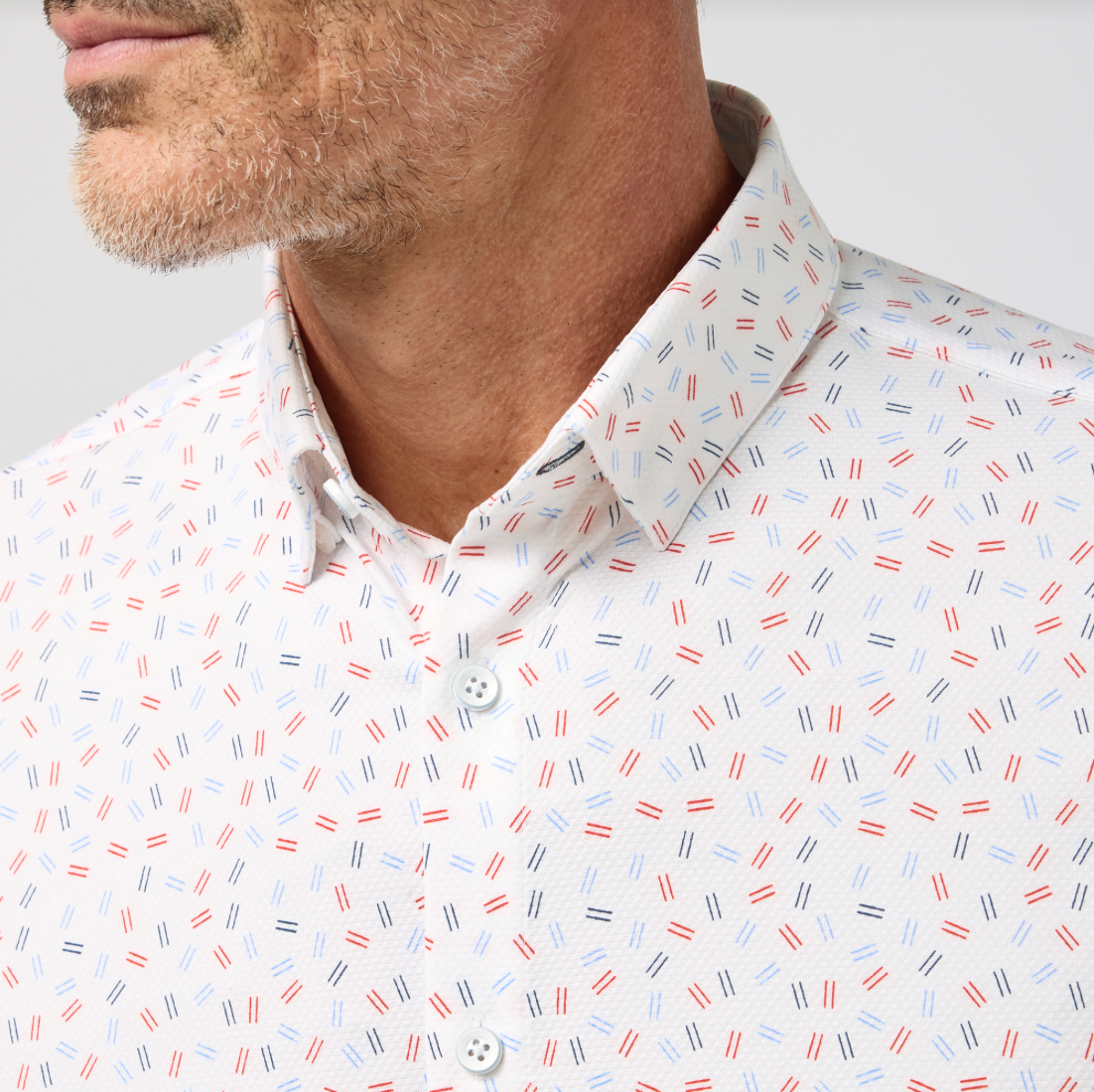 Mizzen + Main Men's Halyard Short Sleeve Dress Shirt