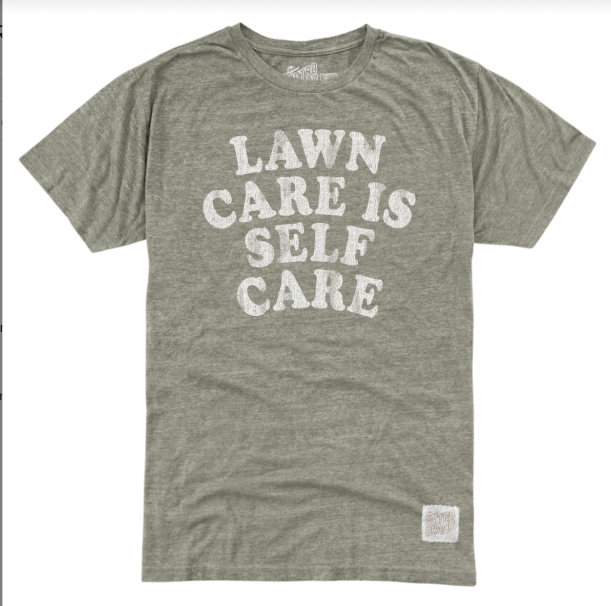 Retro Brand Lawn Care Is Self Care