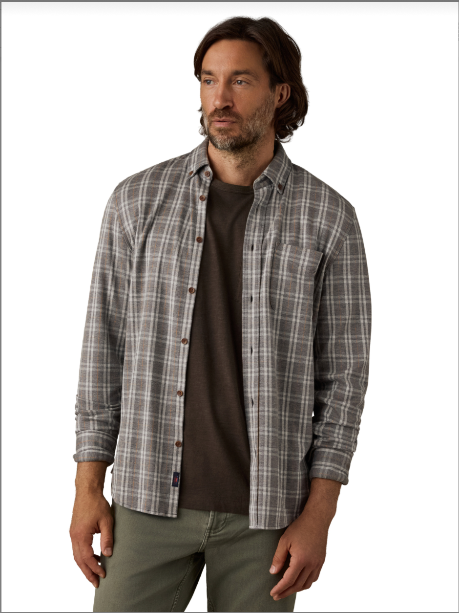 Faherty Men's Coastline Knit Shirt