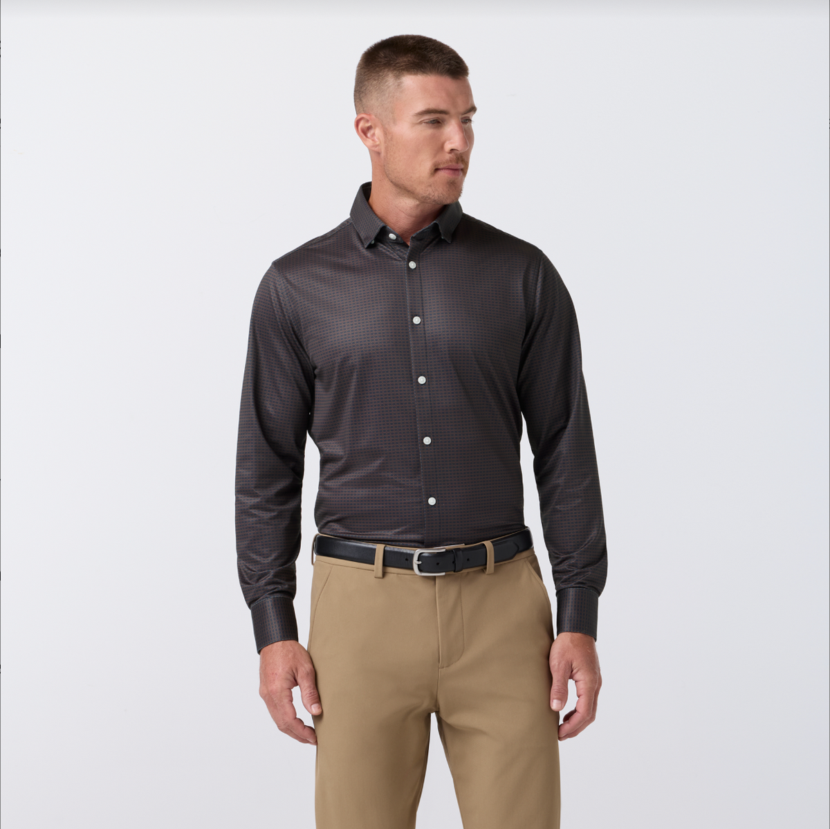 Mizzen+Main Men's Halyard Long Sleeve Dress Shirt